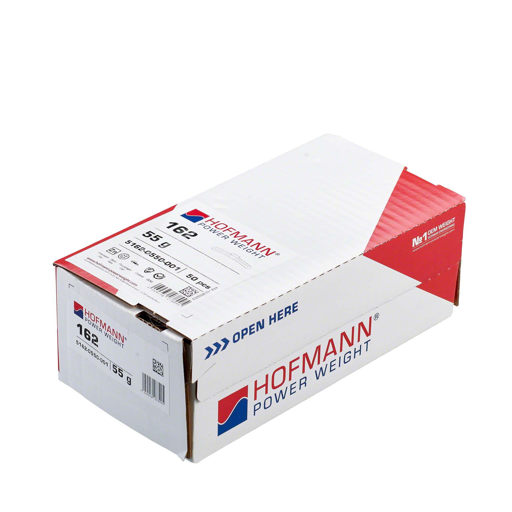 HOFMANN POWER WEIGHT-Schlaggewicht - Typ 162, 55 g, Zink, Silber-5162-0550-001