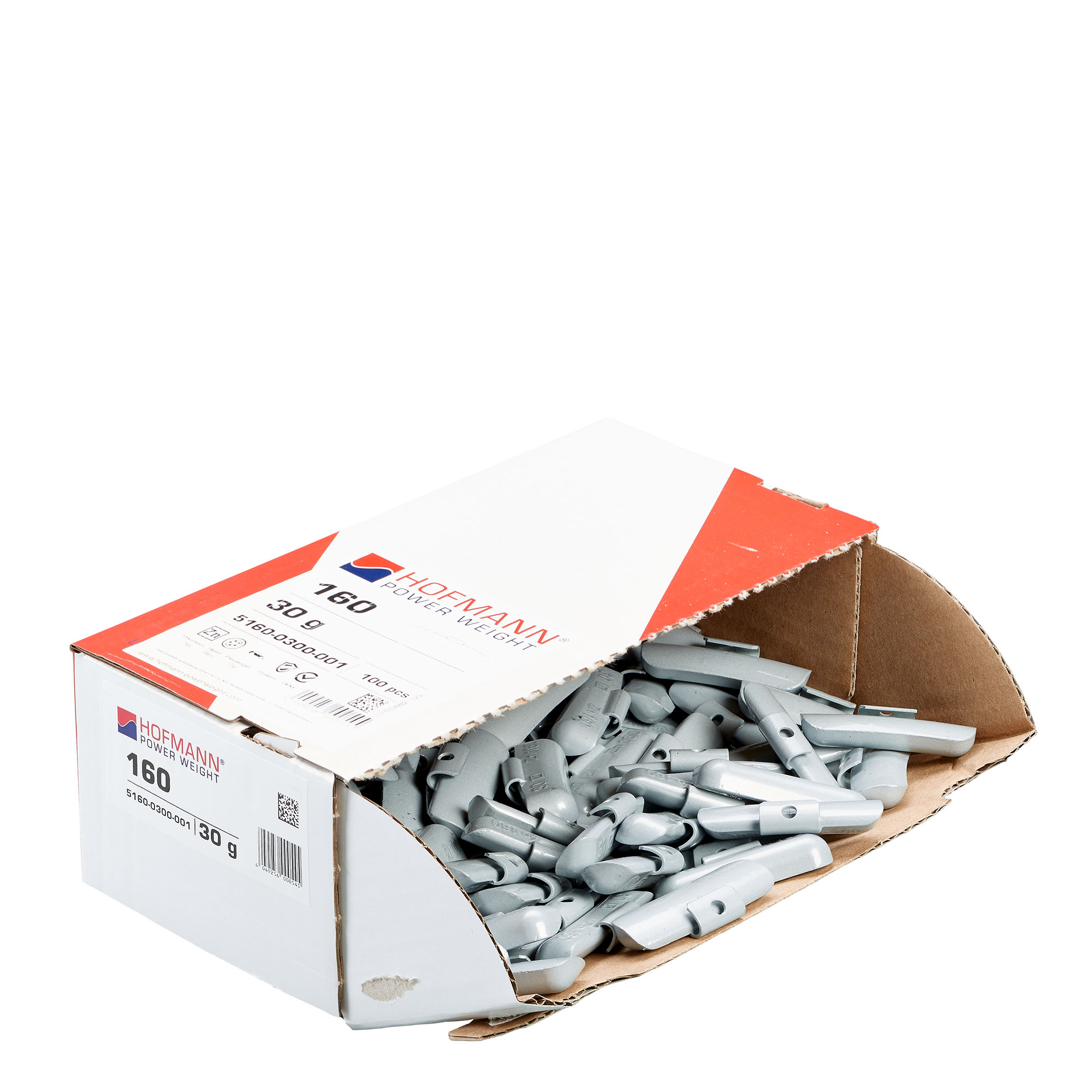 HOFMANN POWER WEIGHT-Schlaggewicht - Typ 160, 30g, Zink, silber-5160-0300-001