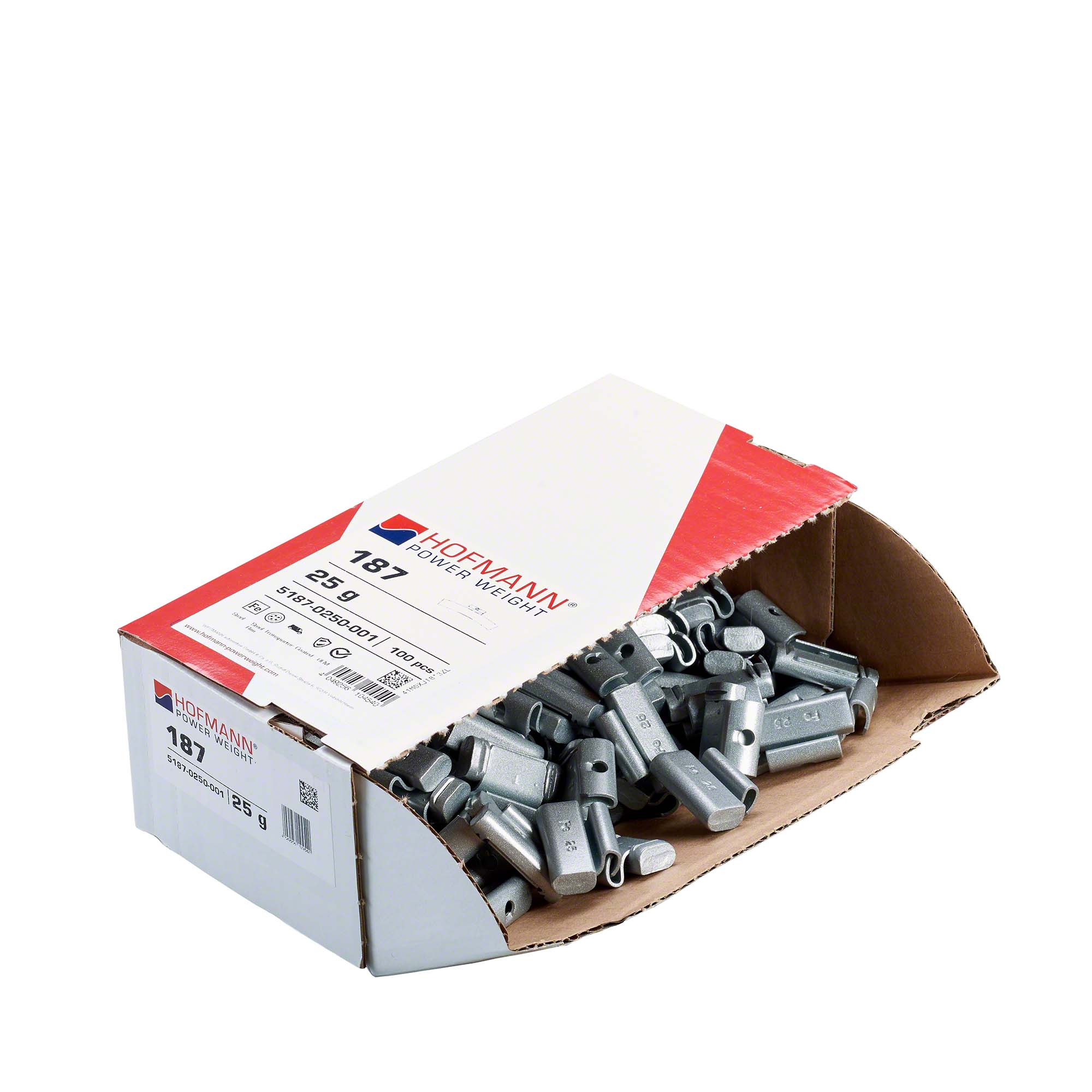 HOFMANN POWER WEIGHT-Schlaggewicht - Typ 187, 25g, Stahl, silber-5187-0250-001