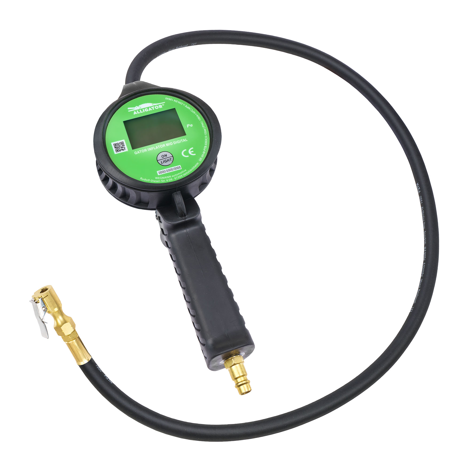 ALLIGATOR GATOR INFLATOR MID DIGITAL geeicht 