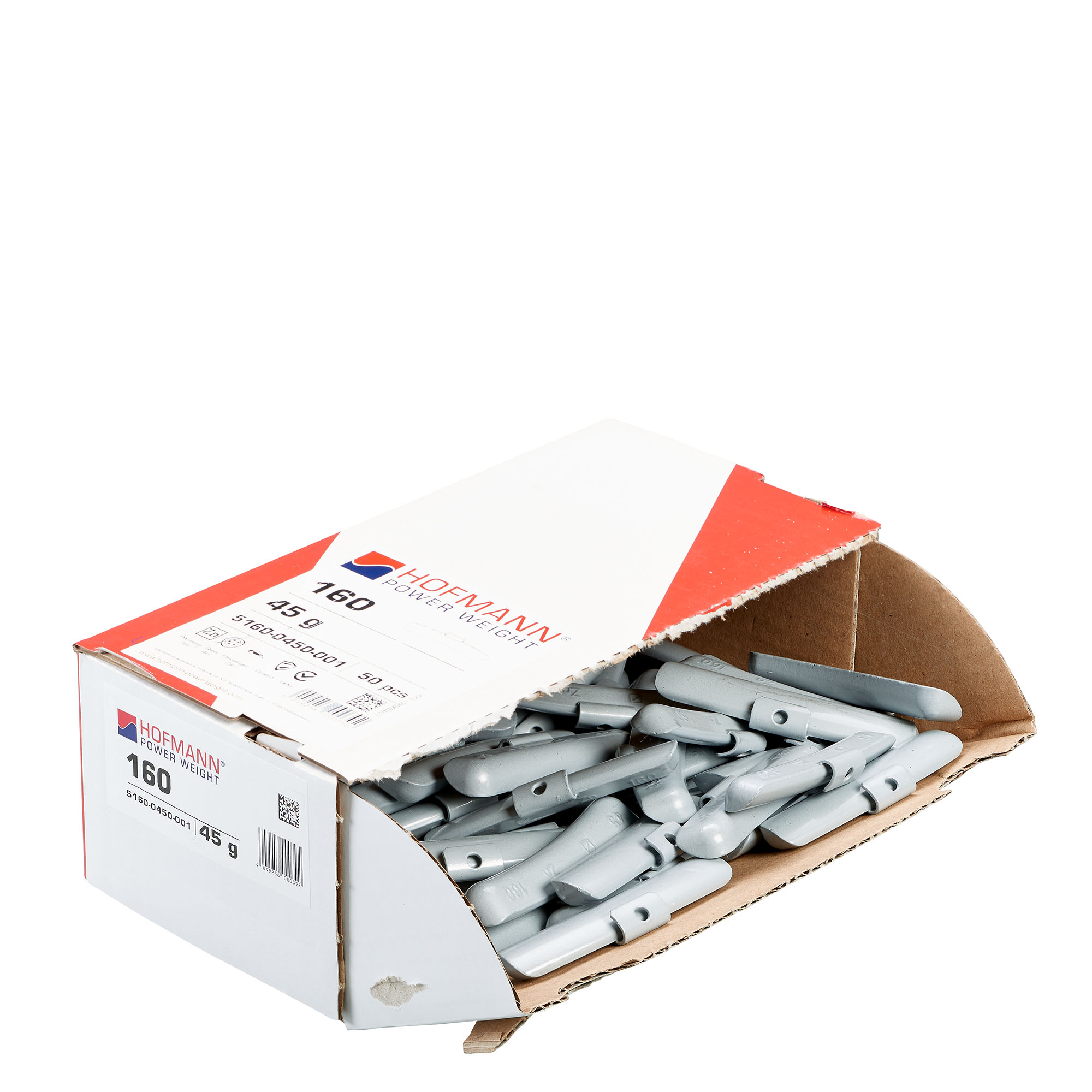 HOFMANN POWER WEIGHT-Schlaggewicht - Typ 160, 45g, Zink, silber-5160-0450-001