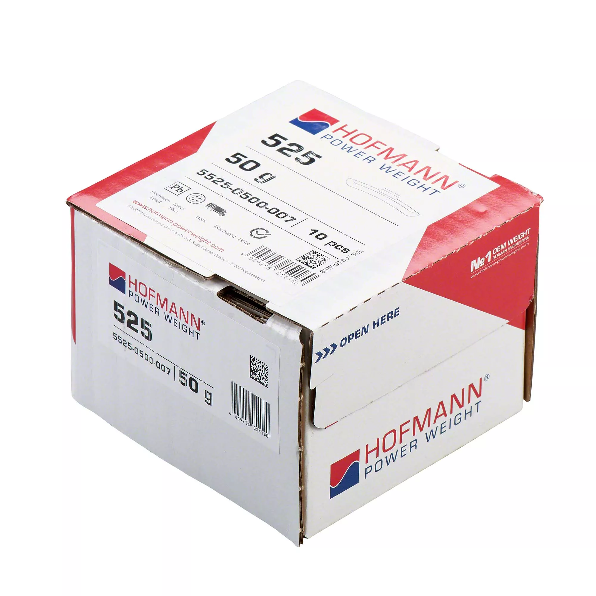 HOFMANN POWER WEIGHT-Schlaggewicht - Typ 525, 50g, Blei, grau-5525-0500-007