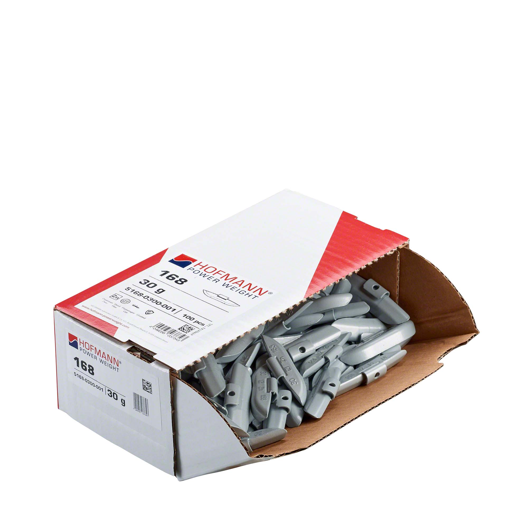 HOFMANN POWER WEIGHT-Schlaggewicht - Typ 168, 30 g, Zink, Silber-5168-0300-001
