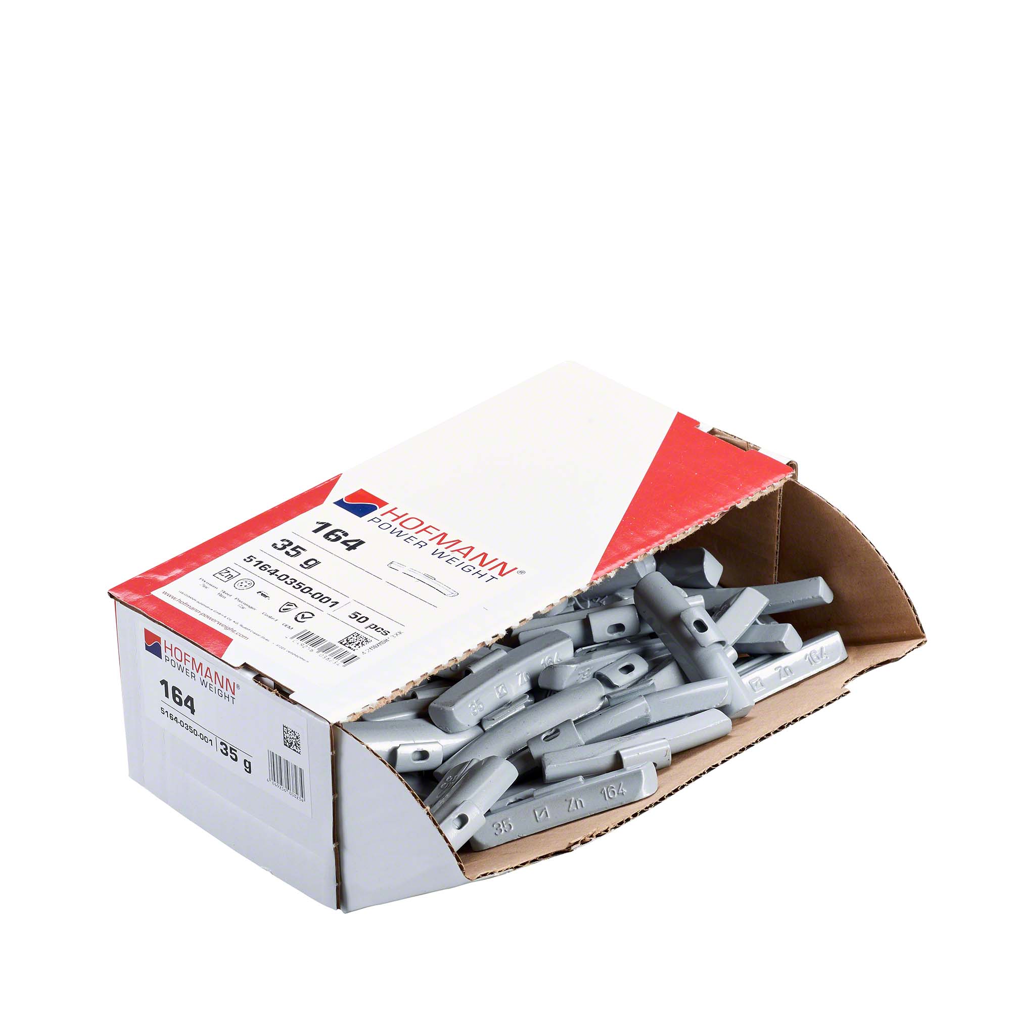HOFMANN POWER WEIGHT-Schlaggewicht - Typ 164, 35g, Zink, silber-5164-0350-001
