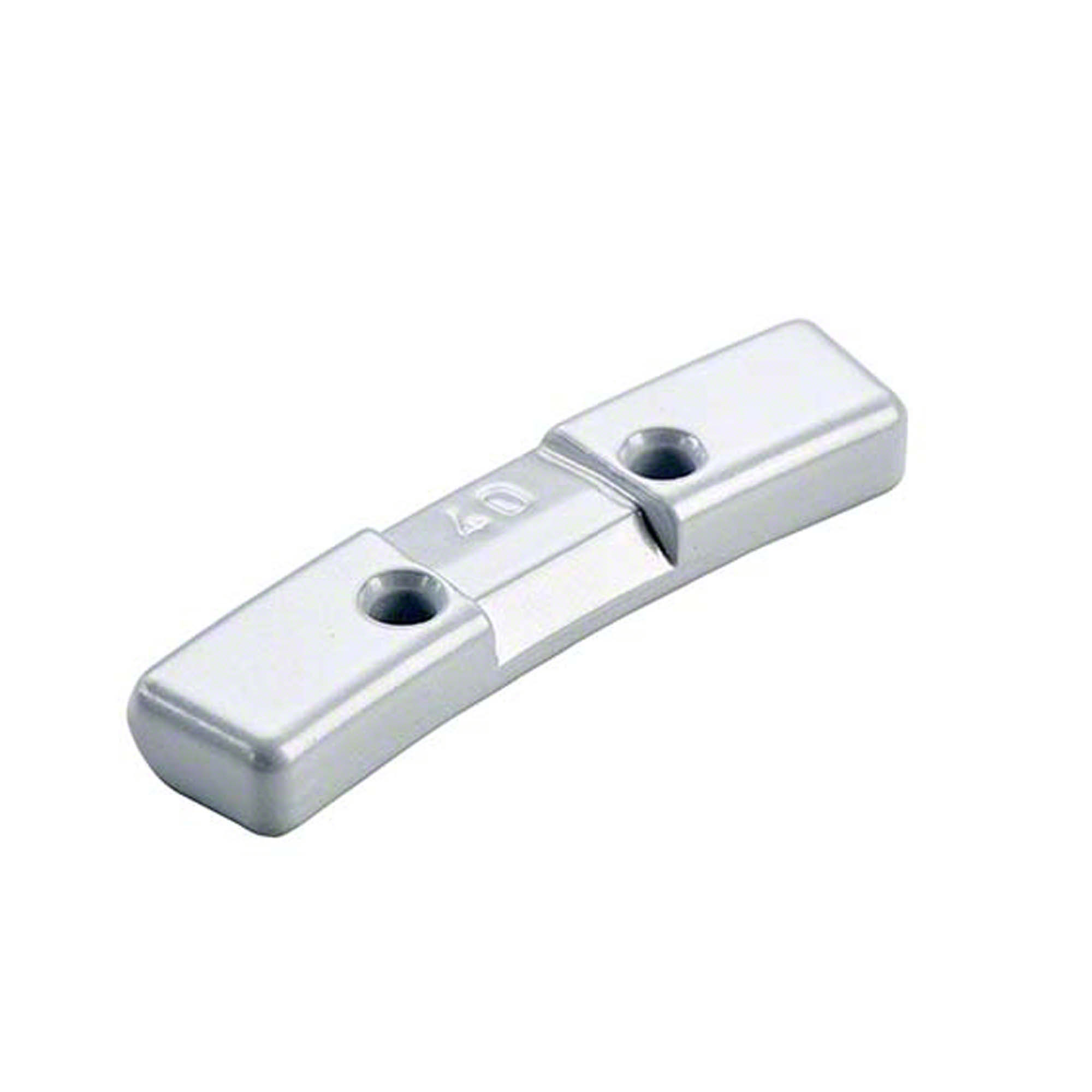 HOFMANN POWER WEIGHT-Sicherheitsgewicht - Typ 260, 40 g, Zink, Silber-5260-0400-001