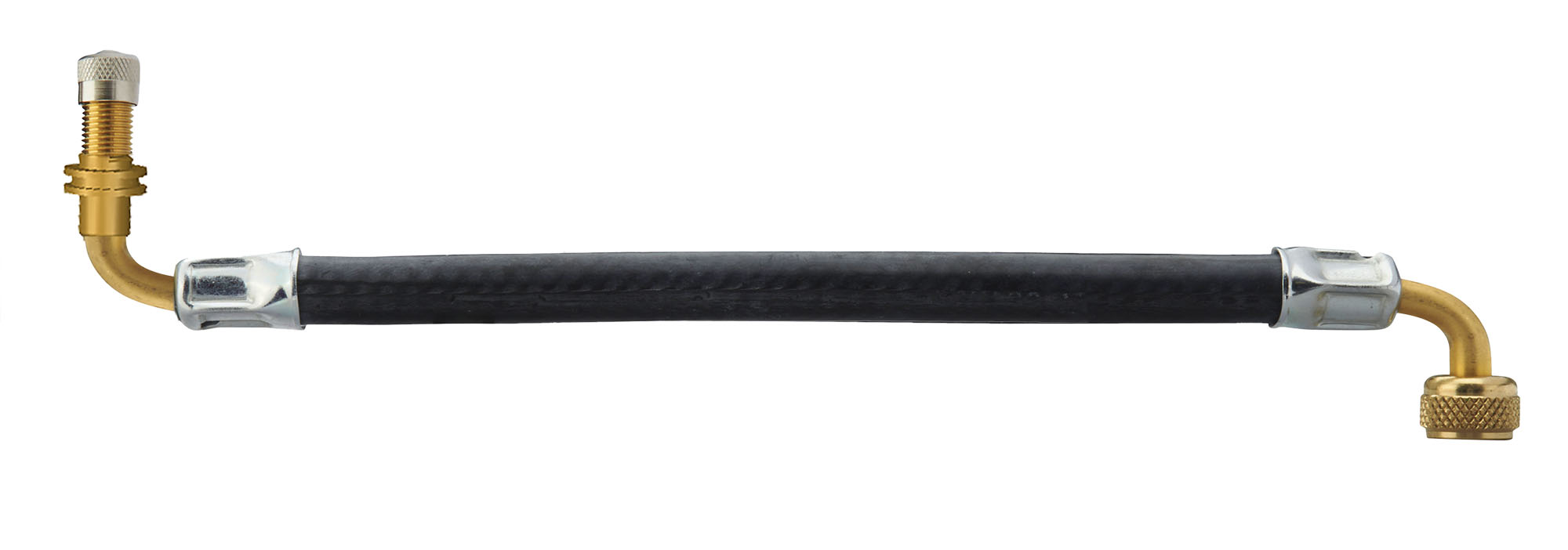Alligator-Ventilverlängerung - gewinkelt 2×90°, 340 mm-9-336507