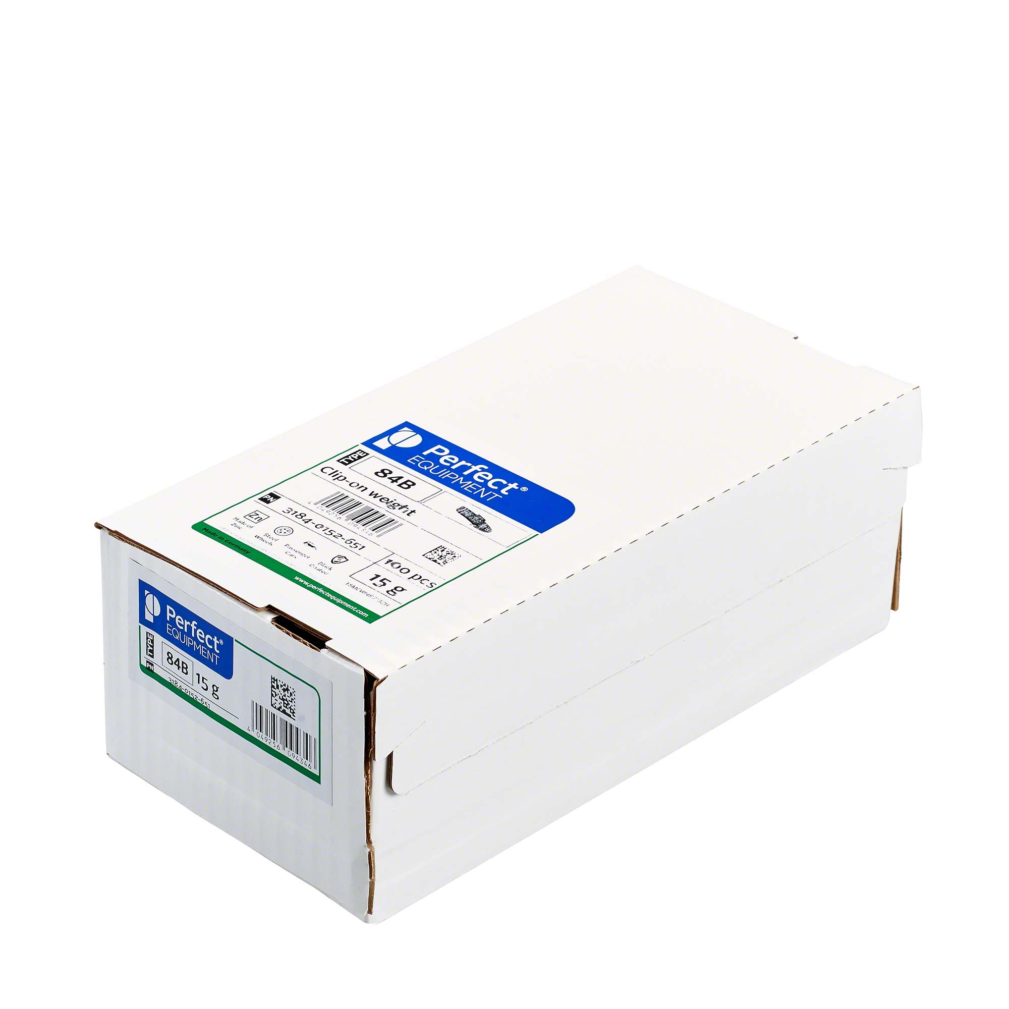 Perfect EQUIPMENT-Schlaggewicht - Typ 84B, 15g, Zink, schwarz-3184-0152-651
