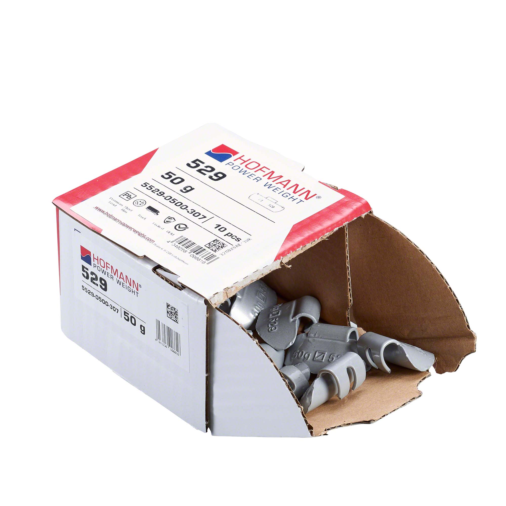 HOFMANN POWER WEIGHT-Schlaggewicht - Typ 529, 50g, Blei, silber-5529-0500-307
