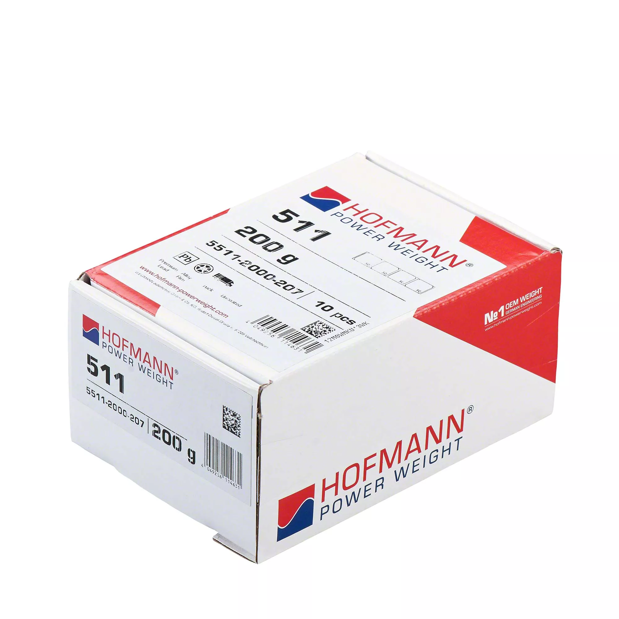 HOFMANN POWER WEIGHT-Klebegewicht - Typ 511, 200 g, Blei, Grau-5511-2000-207