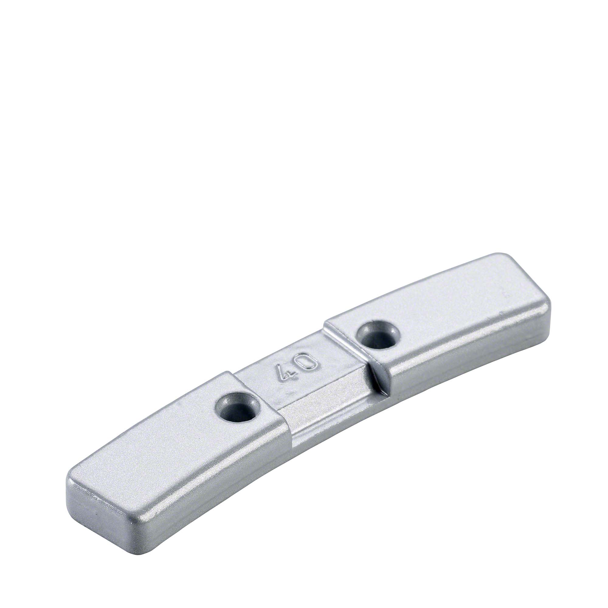 HOFMANN POWER WEIGHT-Sicherheitsgewicht - Typ 280, 40 g, Zink, Silber-5280-0400-001