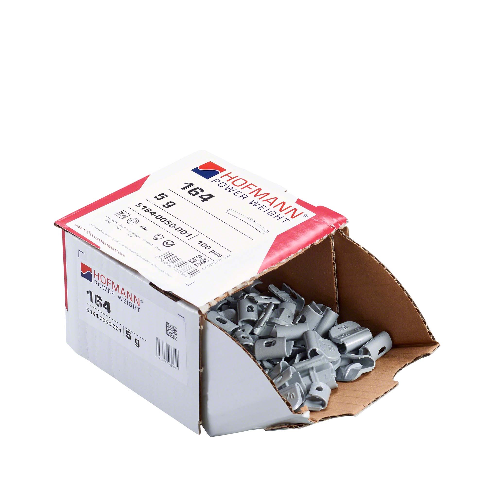 HOFMANN POWER WEIGHT-Schlaggewicht - Typ 164, 5 g, Zink, Silber-5164-0050-001