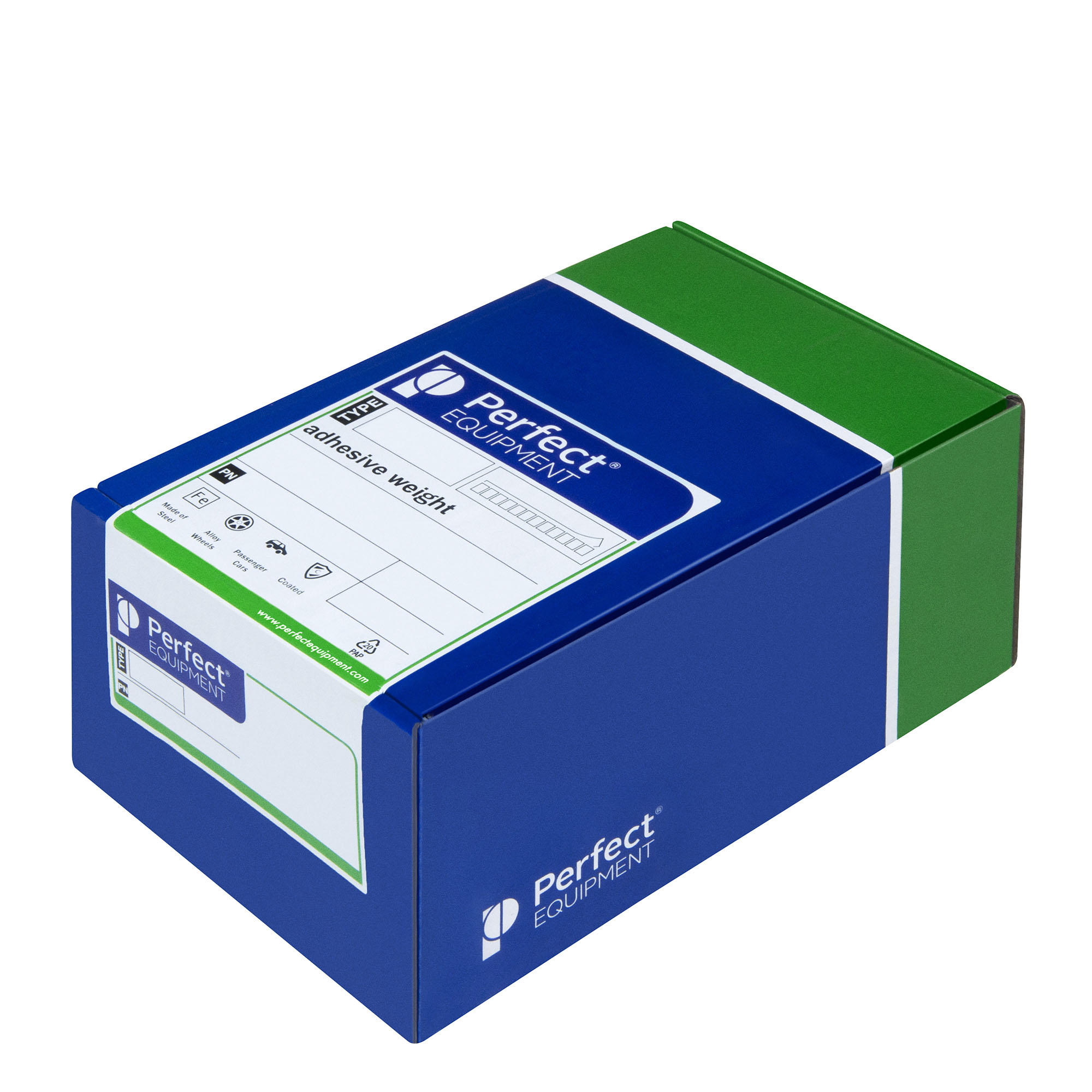 Perfect EQUIPMENT-Klebegewicht - Typ 397, 60 g, Stahl, Silber-3397-0601-551