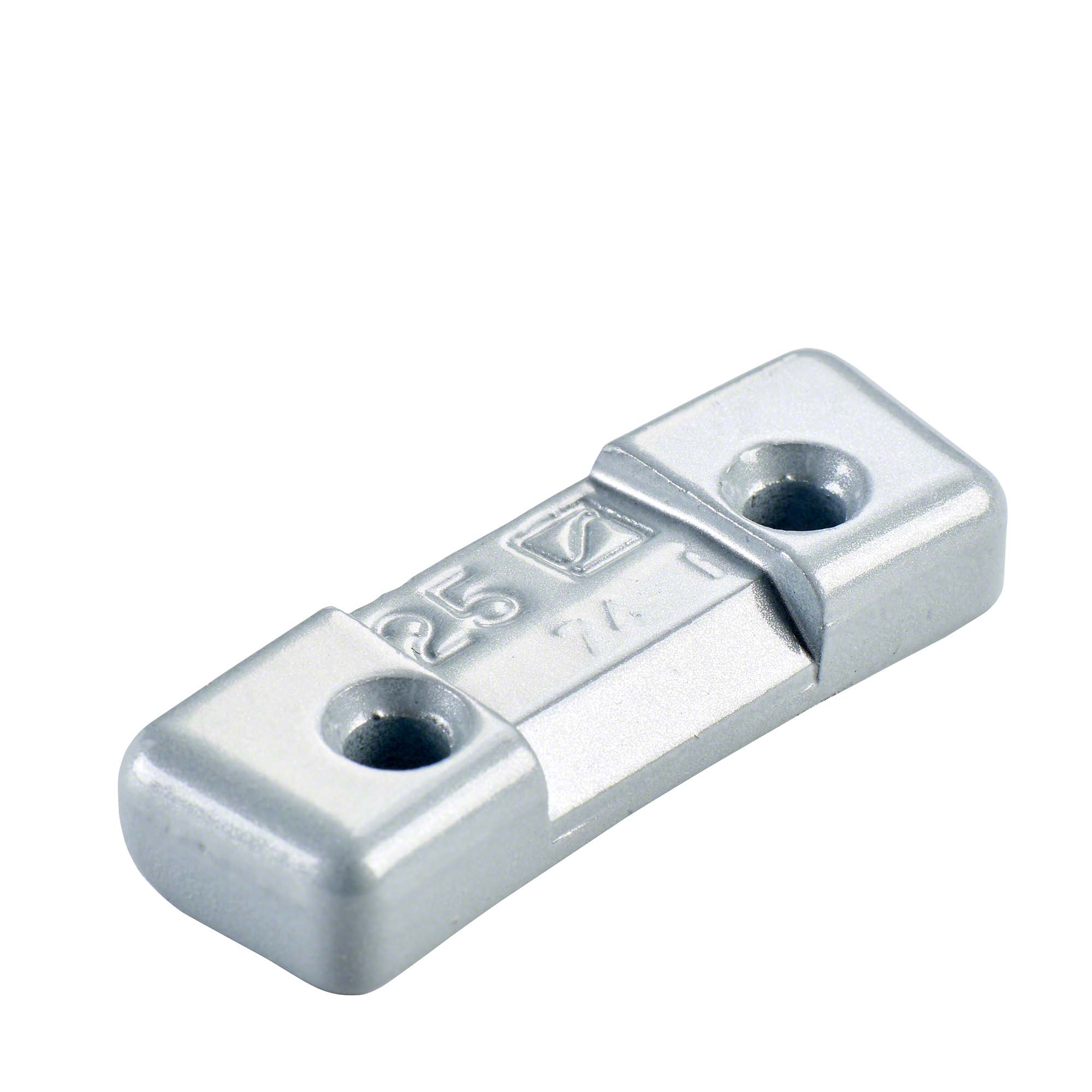 Safety weight - Typ 274, 25 g, zinc, silver
