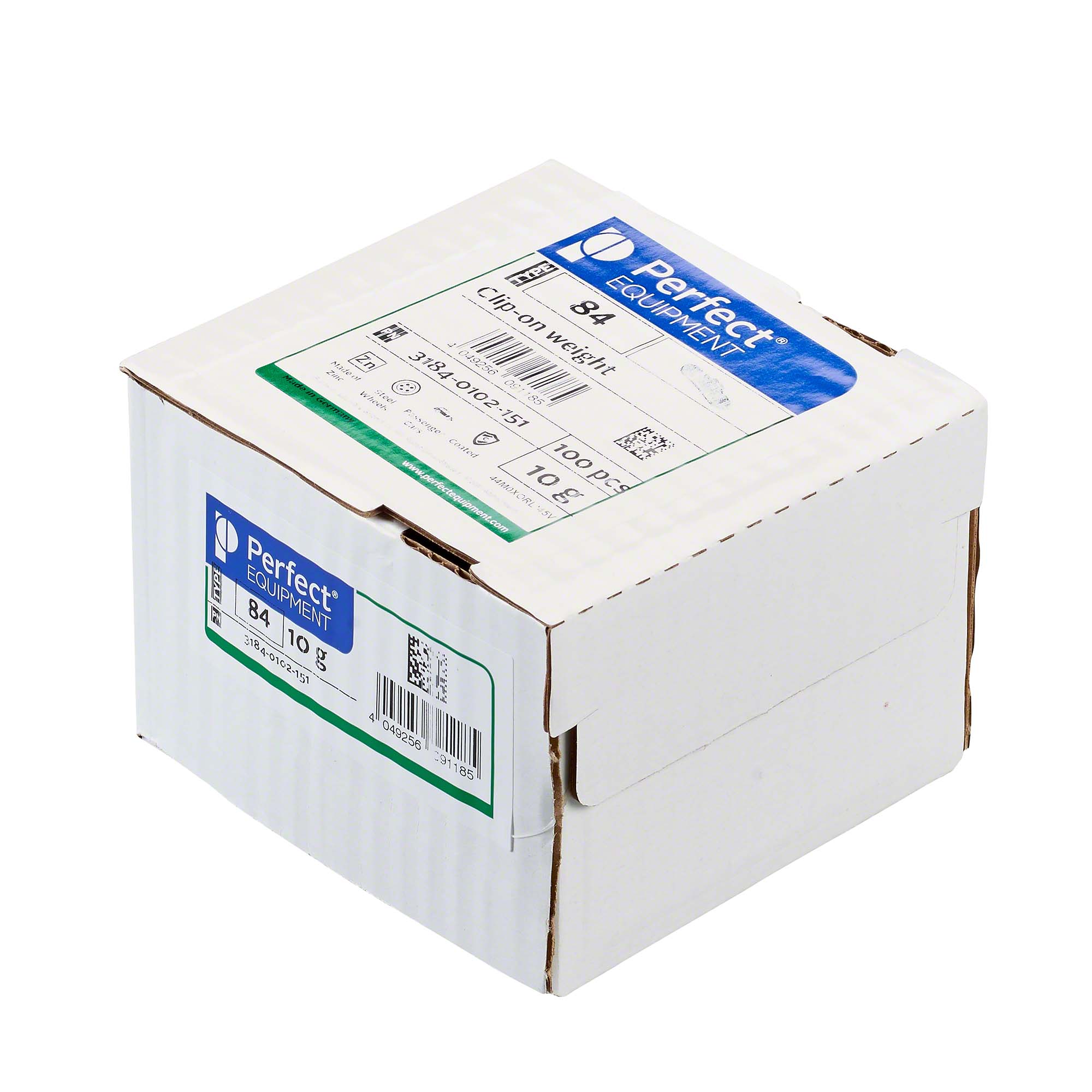 Perfect EQUIPMENT-Schlaggewicht - Typ 84, 10g, Zink, silber-3184-0102-151