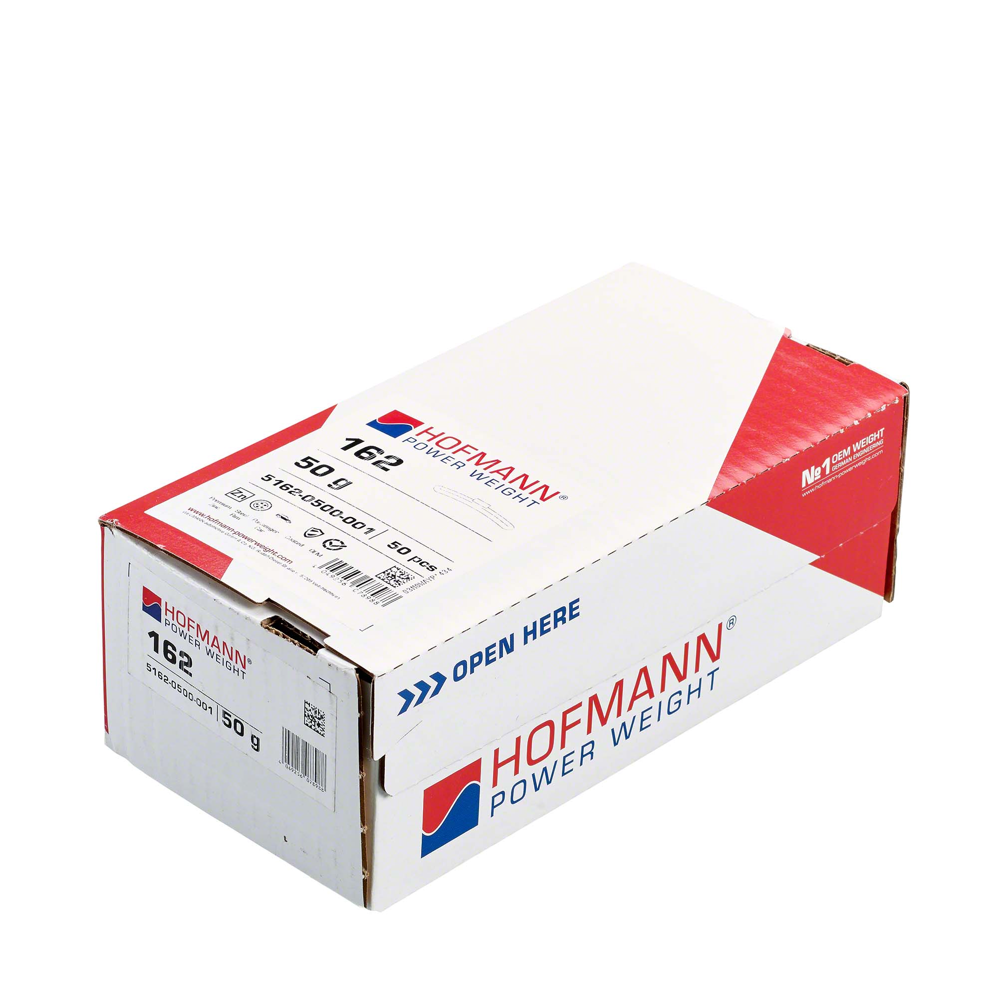 HOFMANN POWER WEIGHT-Schlaggewicht - Typ 162, 50 g, Zink, Silber-5162-0500-001