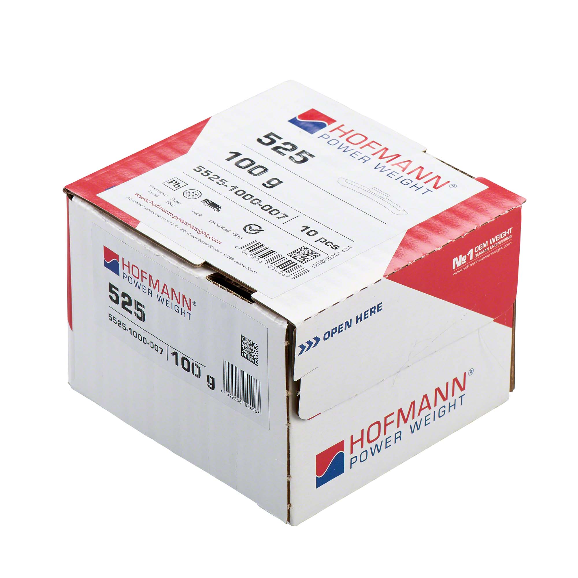 HOFMANN POWER WEIGHT-Schlaggewicht - Typ 525, 100g, Blei, grau-5525-1000-007