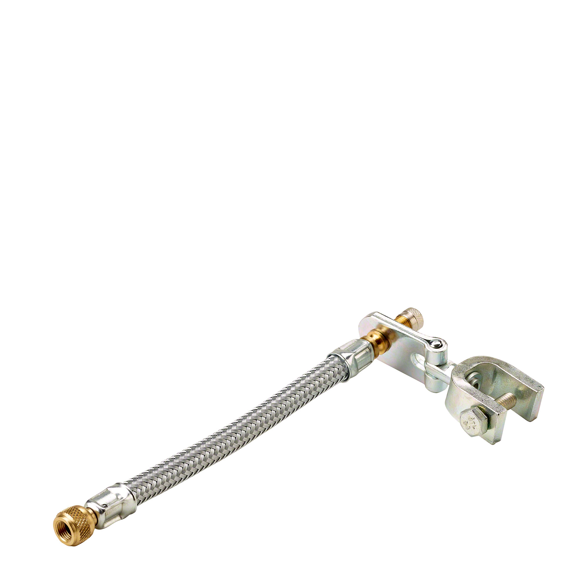 Valve extension - 169 mm, swivel clamp