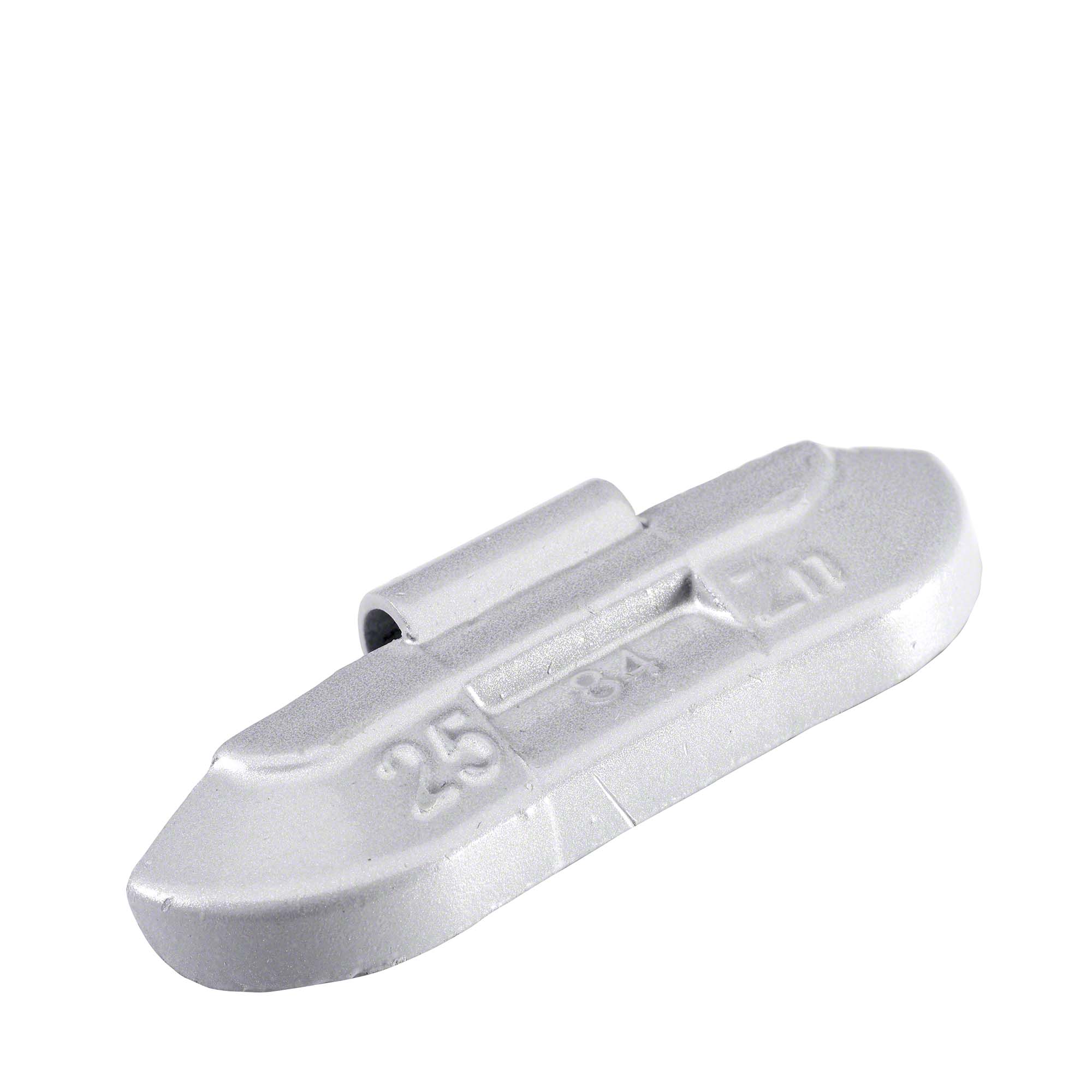 Perfect EQUIPMENT-Schlaggewicht - Typ 84, 25 g, Zink, Silber (Private Label)-3184-0252-112