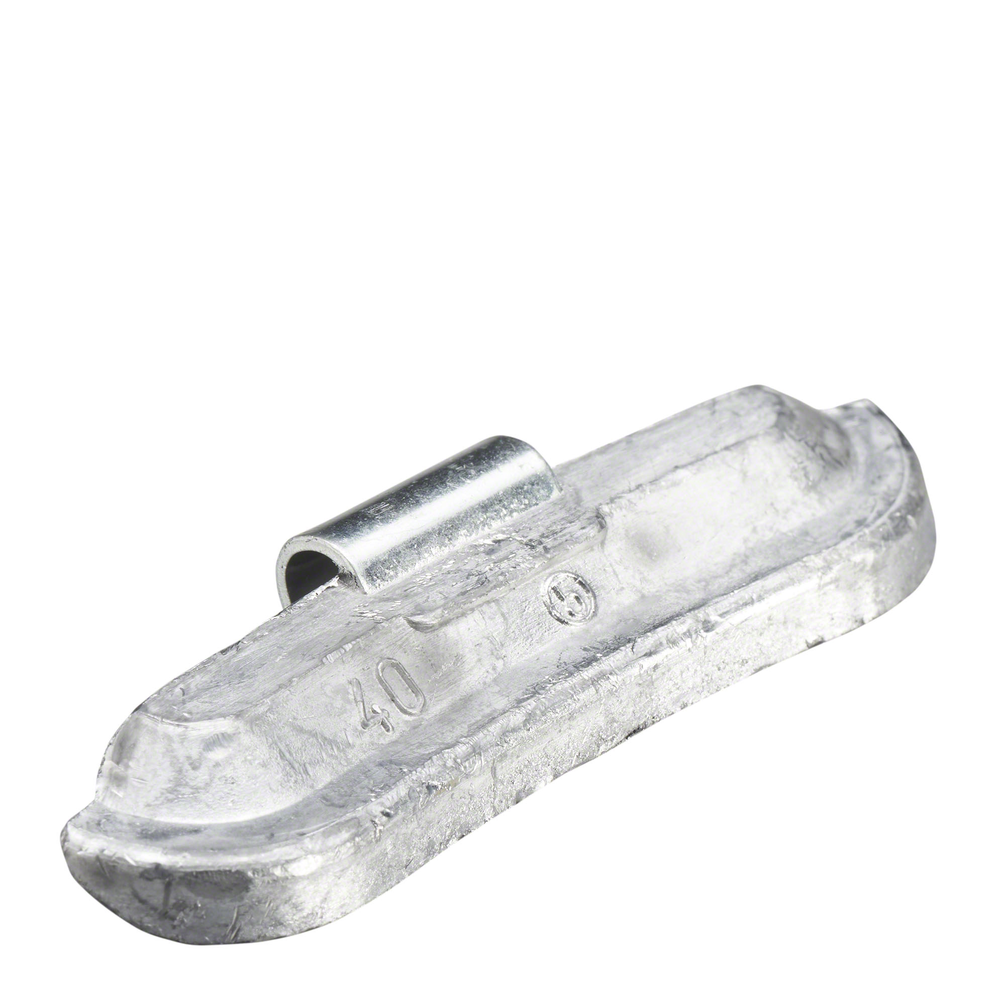 Perfect EQUIPMENT-50x Schlaggewicht 1399 - Typ 5, 40 g, Blei, Grau-4105-0402-051