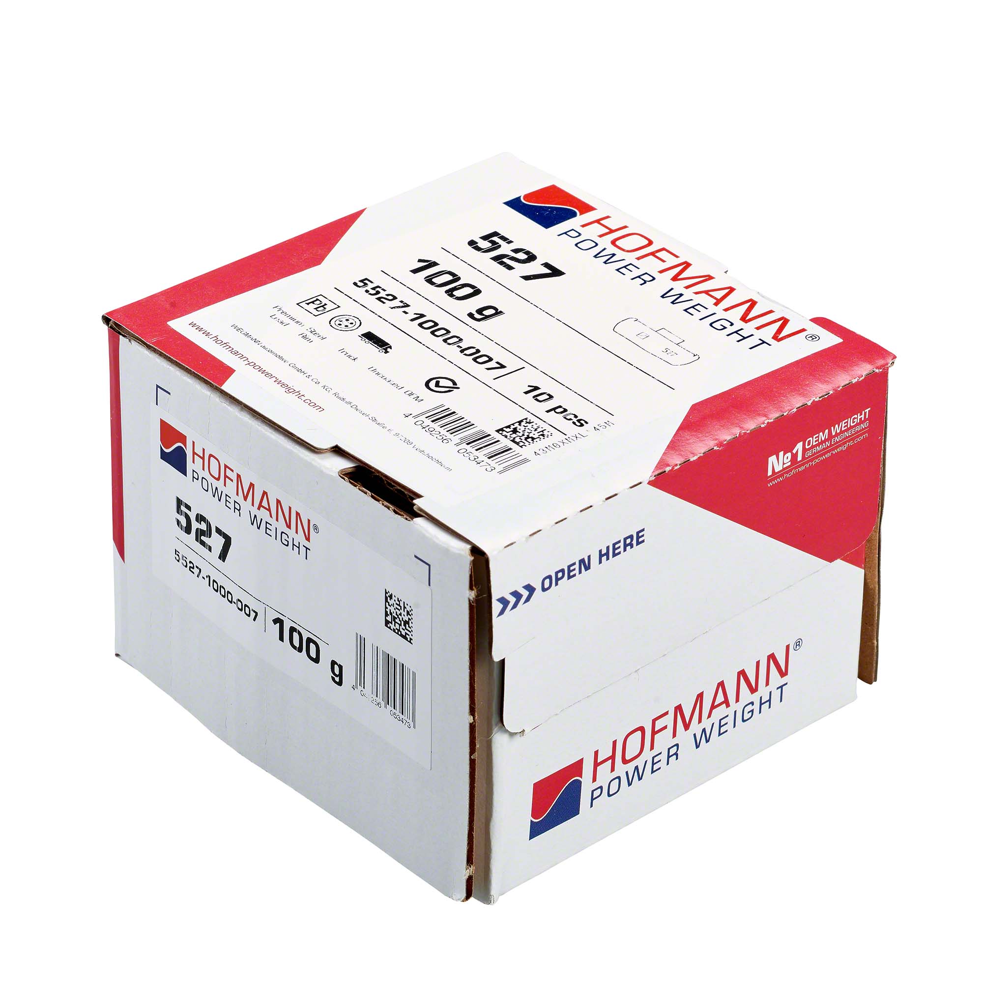 HOFMANN POWER WEIGHT-Schlaggewicht - Typ 527, 100g, Blei, grau-5527-1000-007