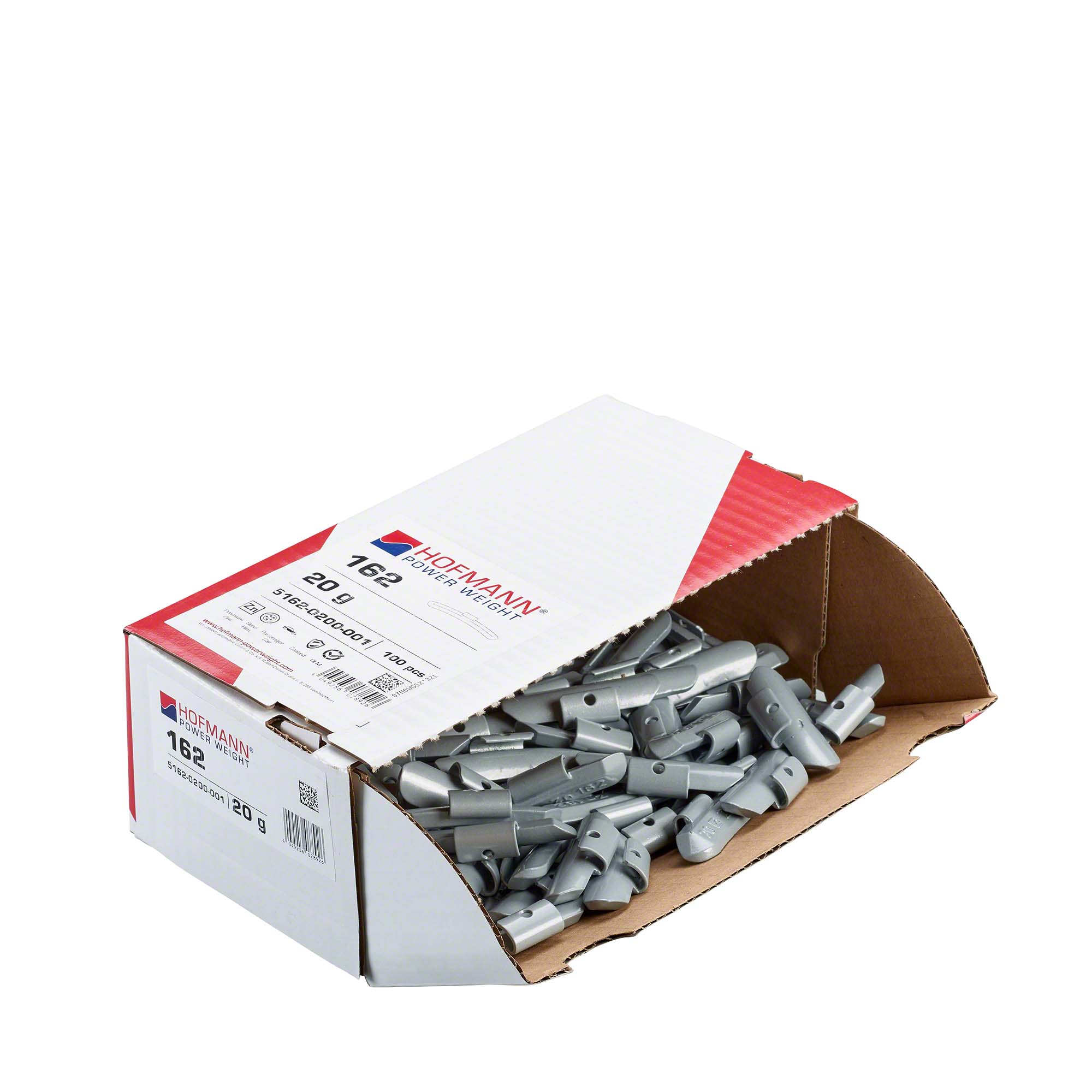 HOFMANN POWER WEIGHT-Schlaggewicht - Typ 162, 20 g, Zink, Silber-5162-0200-001