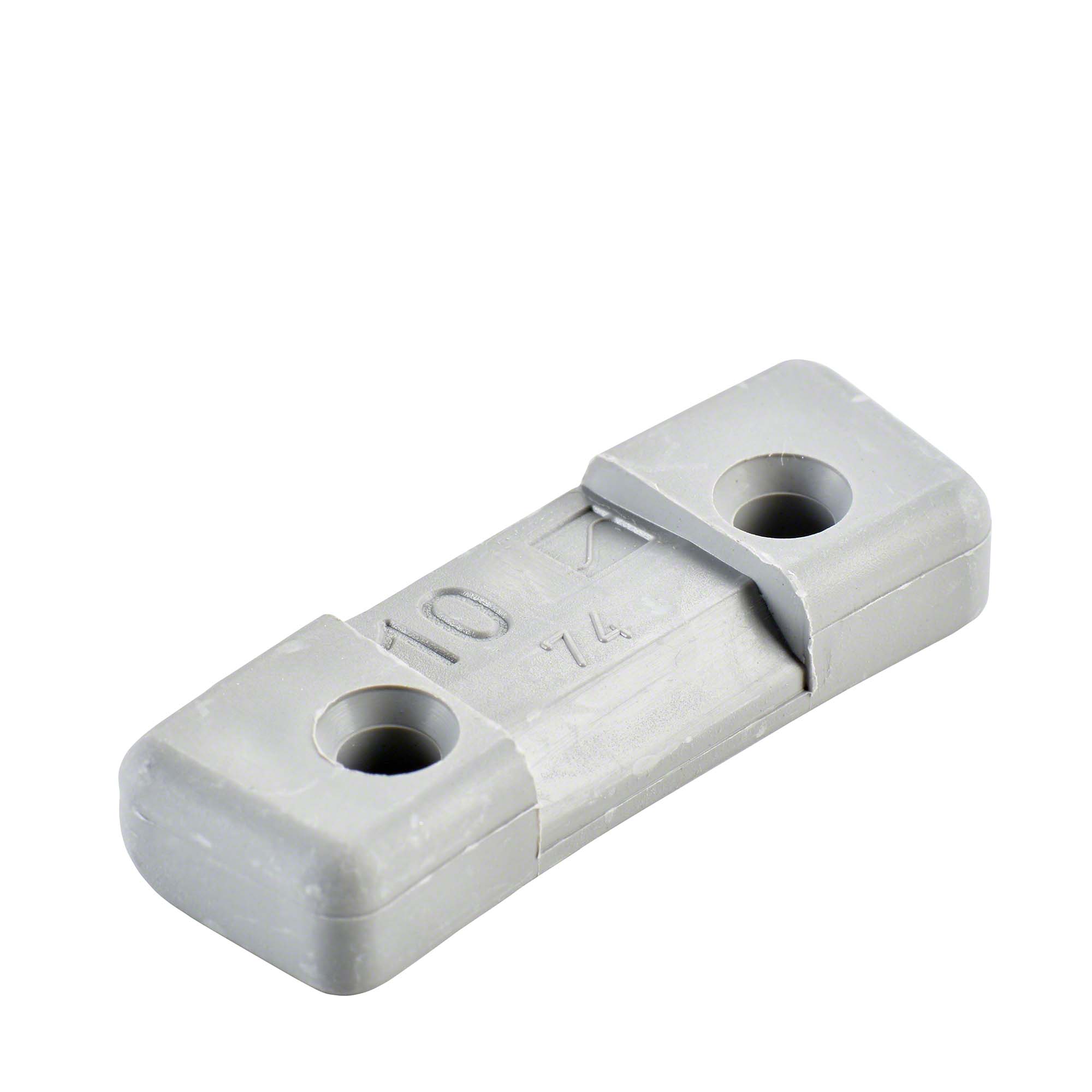 HOFMANN POWER WEIGHT-Sicherheitsgewicht - Typ 274, 10 g, Kunststoff, Silber-5274-0100-001
