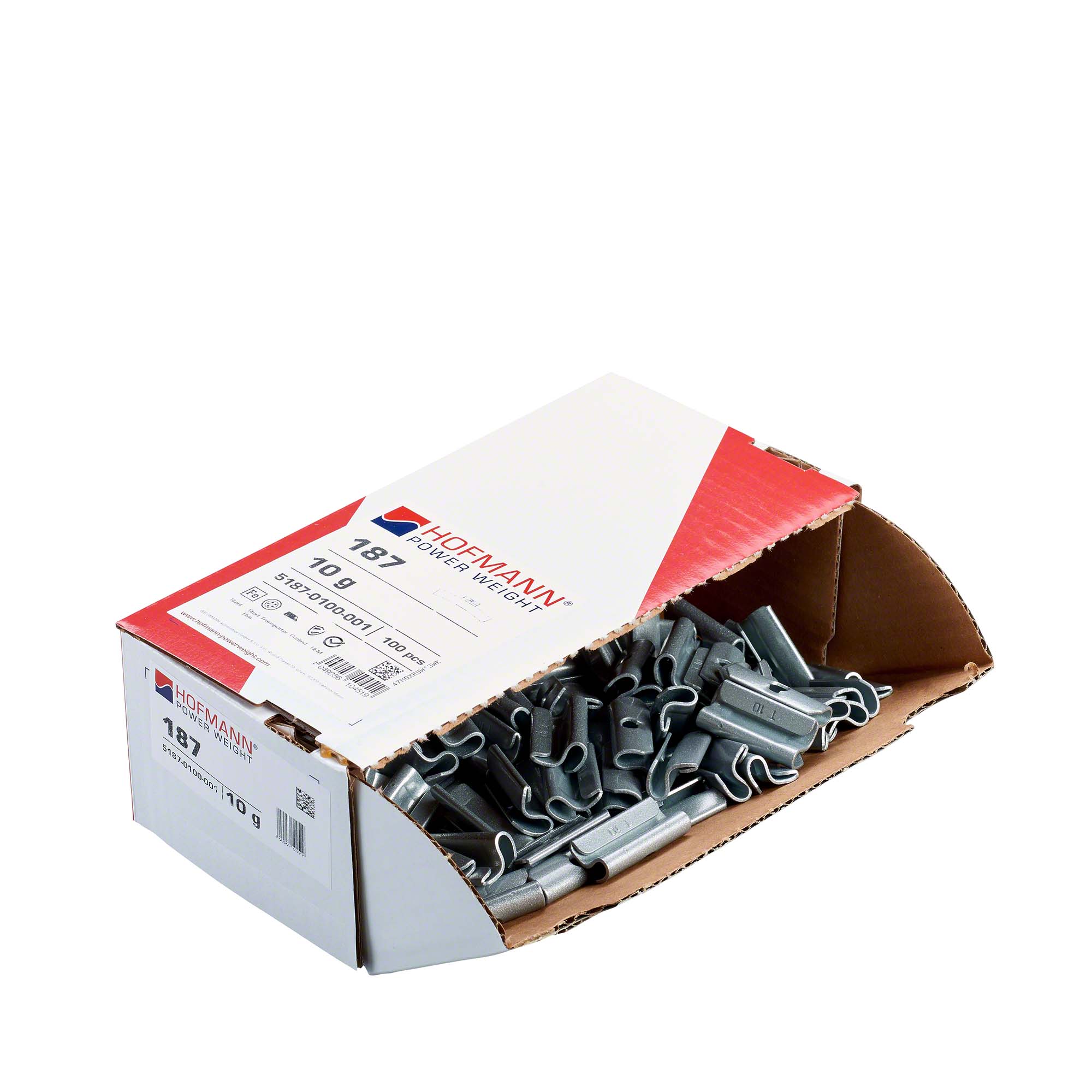 HOFMANN POWER WEIGHT-Schlaggewicht - Typ 187, 10g, Stahl, silber-5187-0100-001