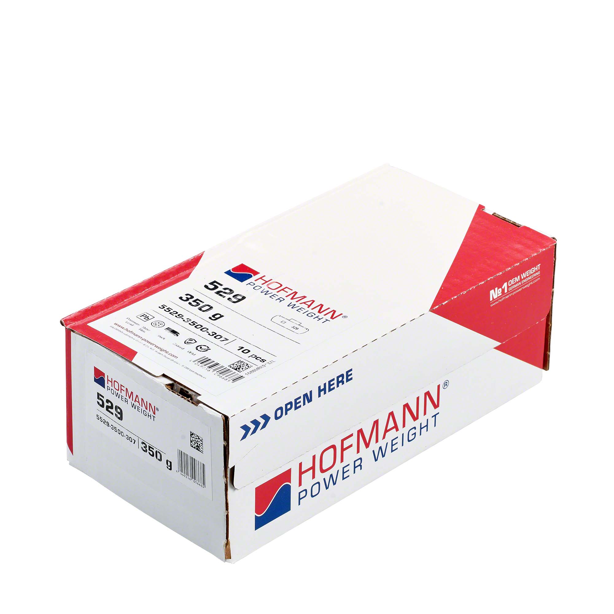 HOFMANN POWER WEIGHT-Schlaggewicht - Typ 529, 350g, Blei, silber-5529-3500-307