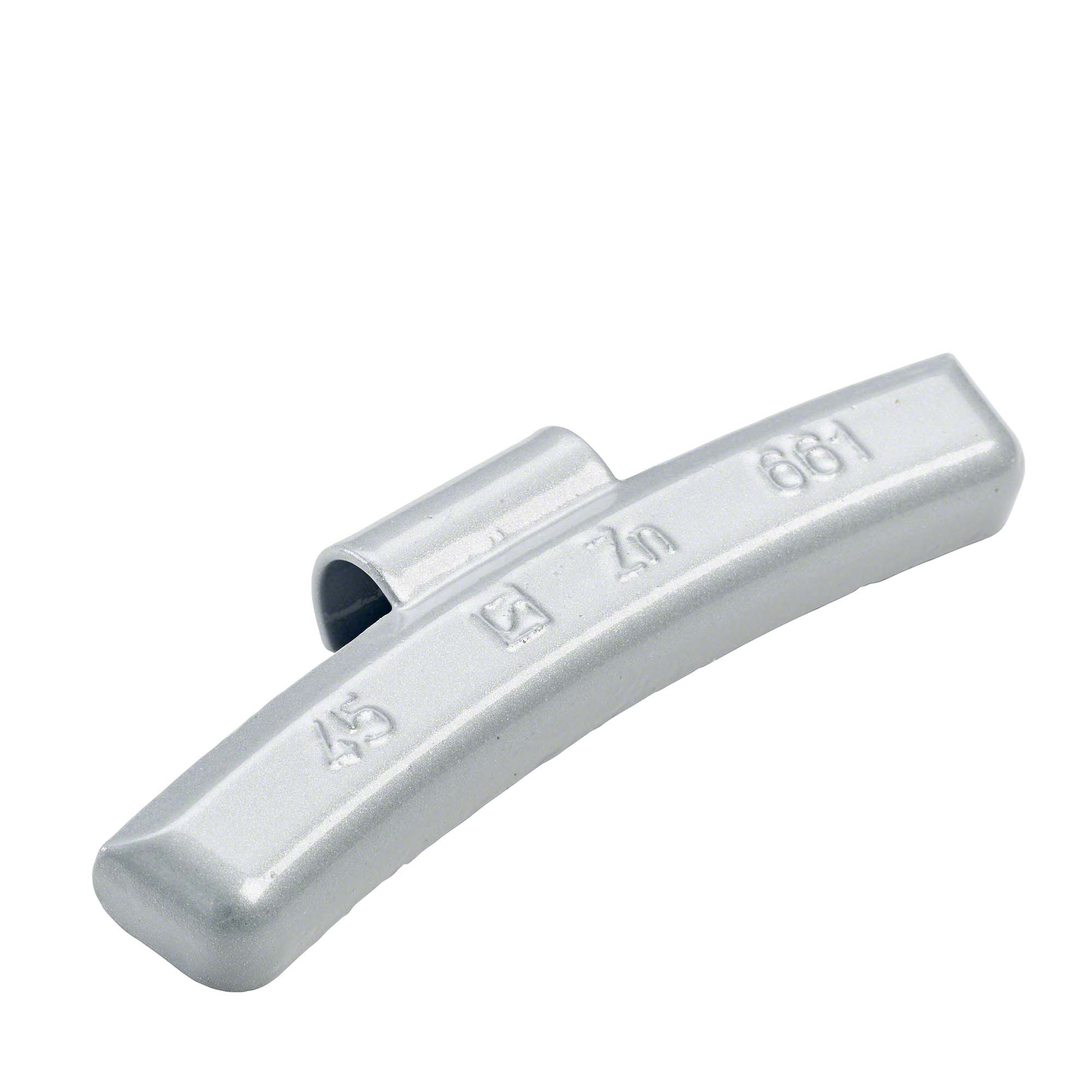 knock-on weight - Typ 661, 45 g, zinc, silver