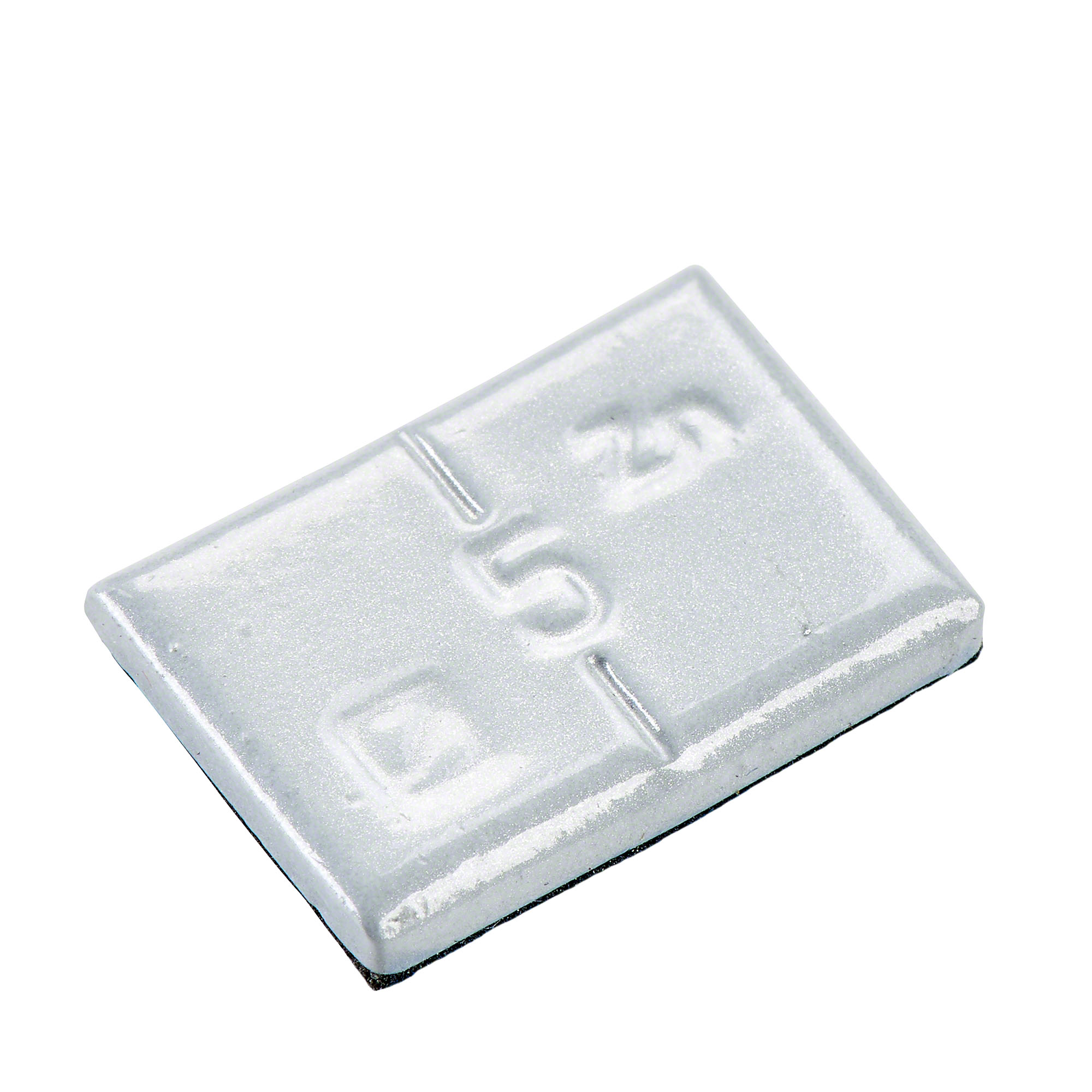 adhesive weight - Typ 361, 5 g, zinc, silver