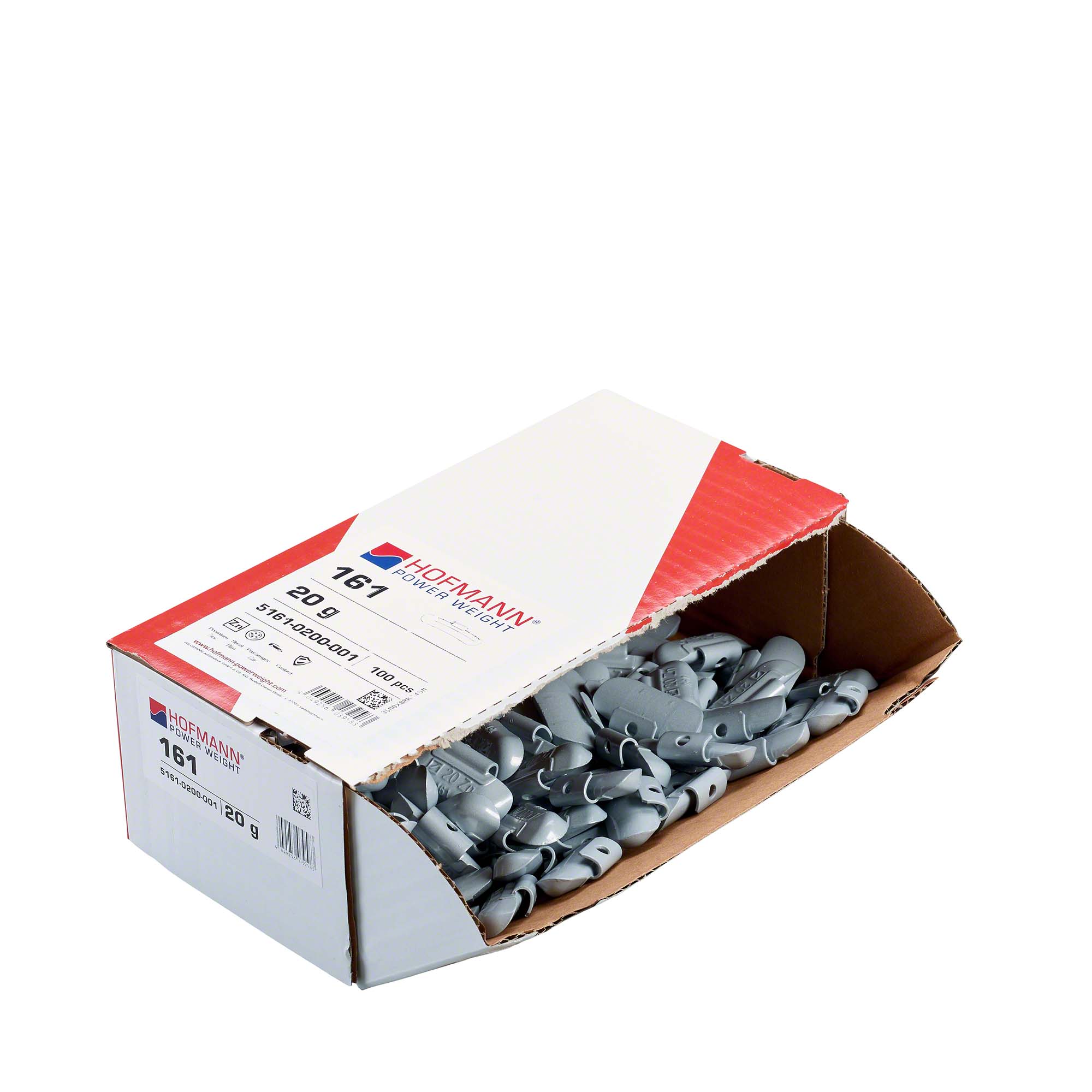 HOFMANN POWER WEIGHT-Schlaggewicht - Typ 161, 20g, Zink, silber-5161-0200-001