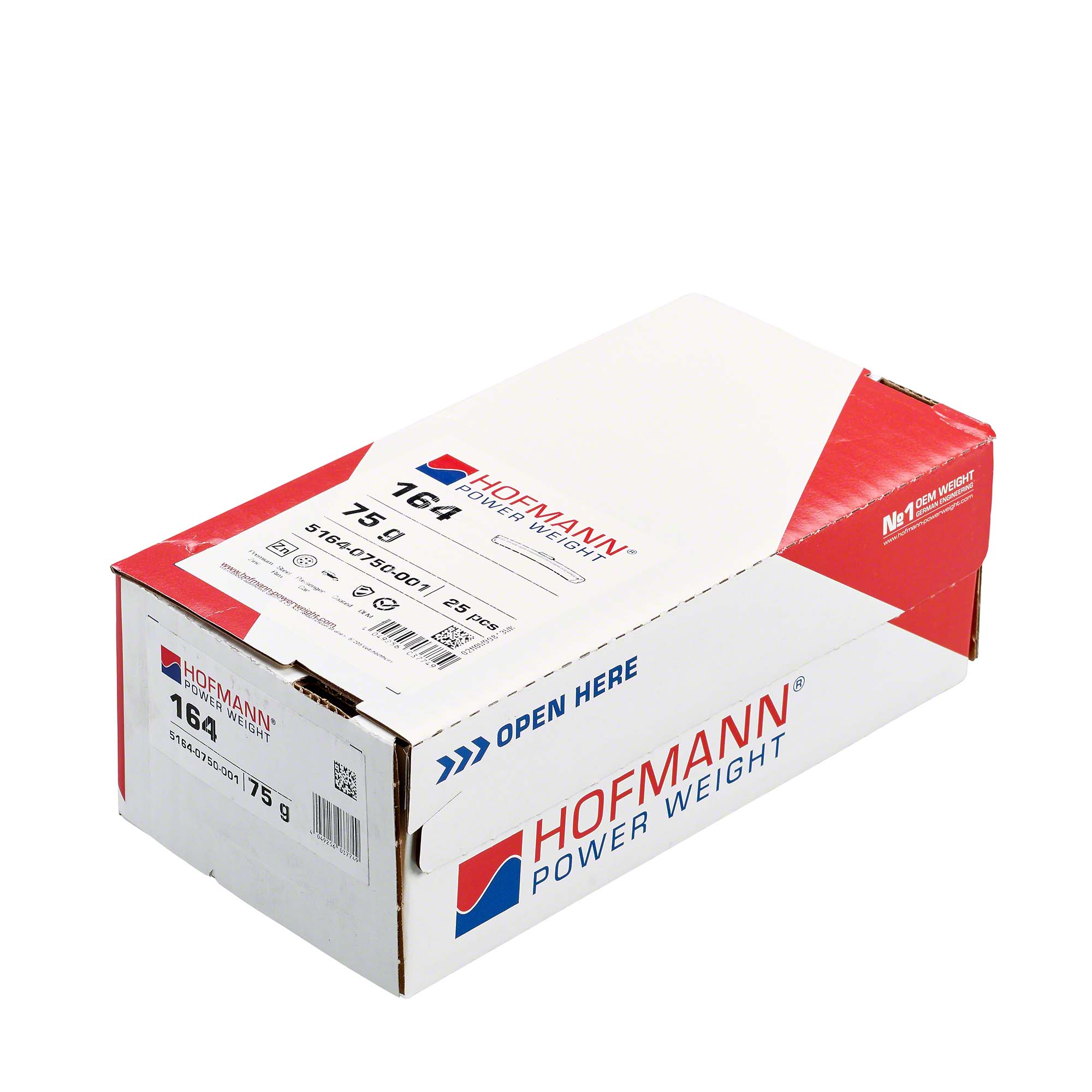 HOFMANN POWER WEIGHT-Schlaggewicht - Typ 164, 75g, Zink, silber-5164-0750-001