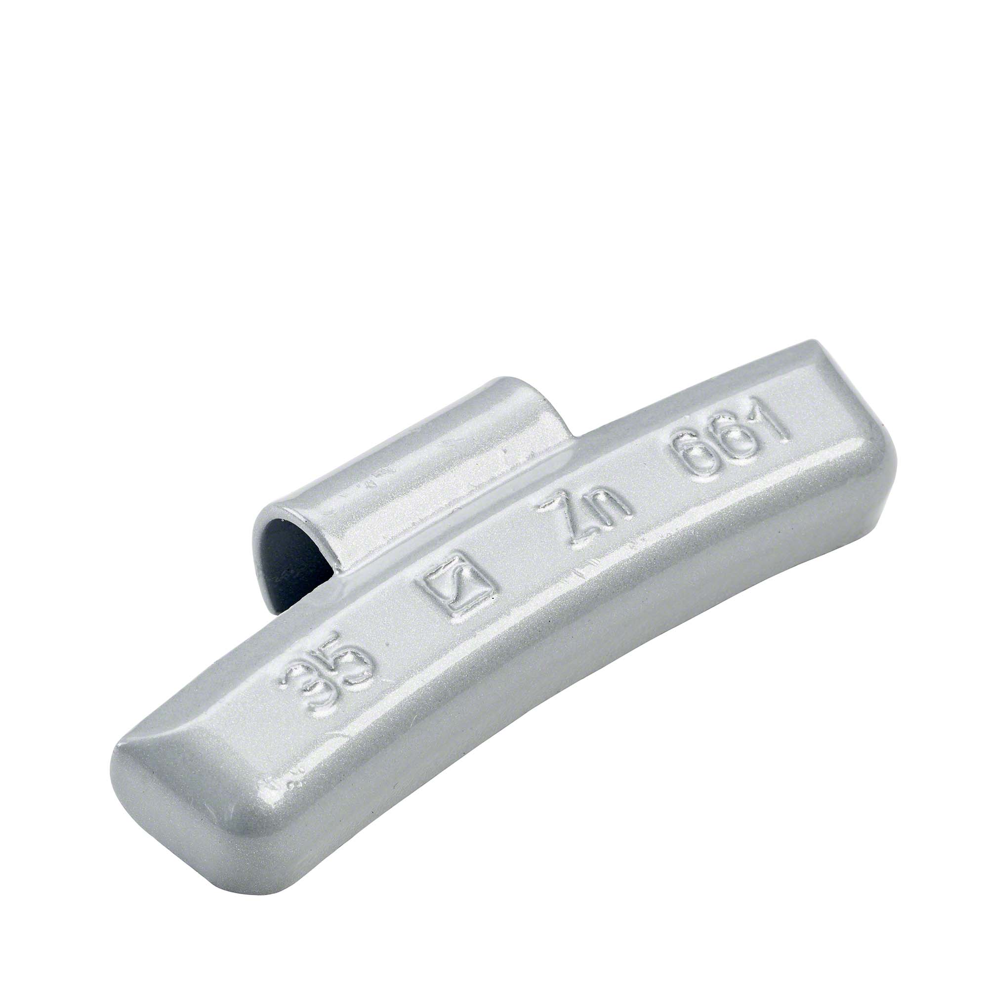 knock-on weight - Typ 661, 35 g, zinc, silver