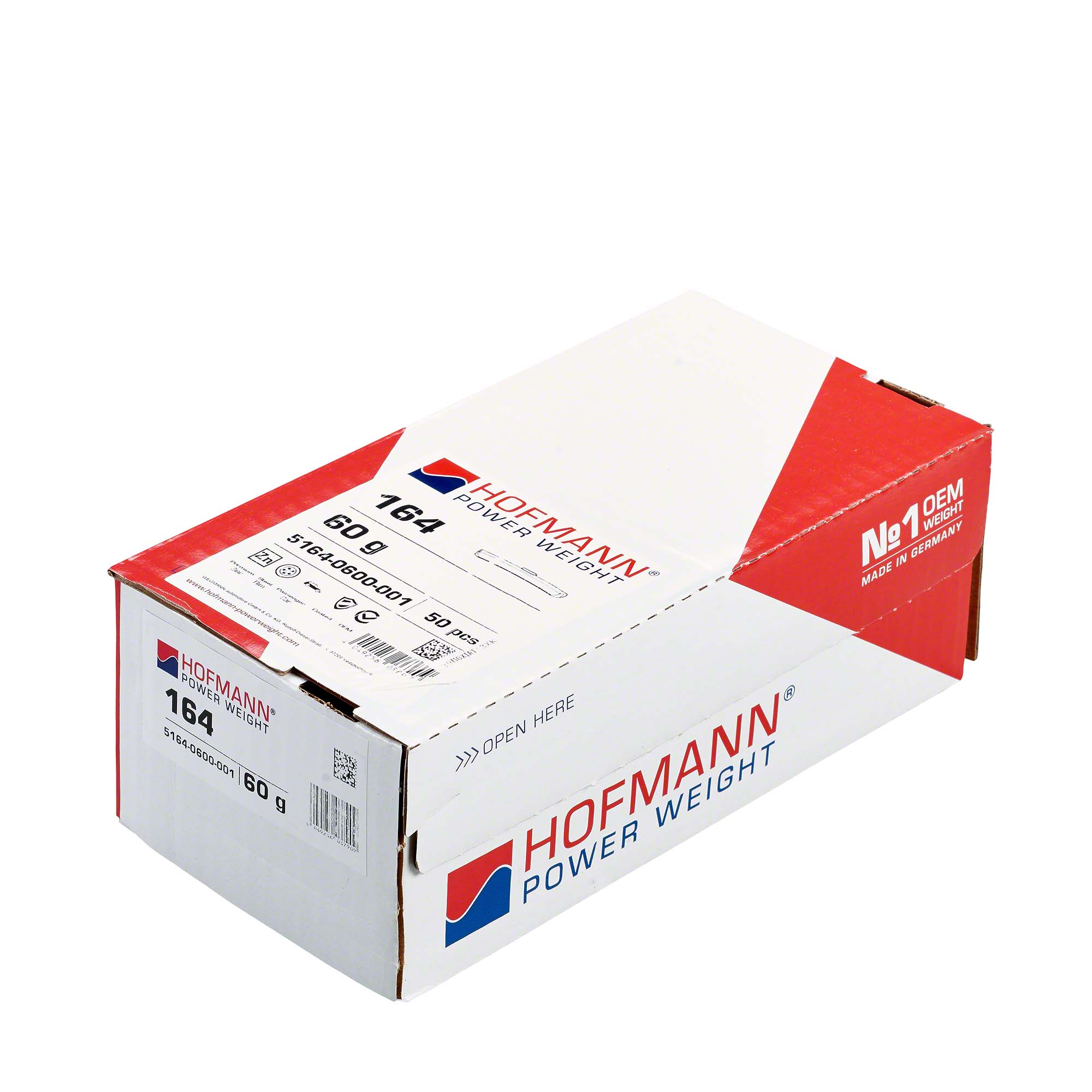 HOFMANN POWER WEIGHT-Schlaggewicht - Typ 164, 60g, Zink, silber-5164-0600-001