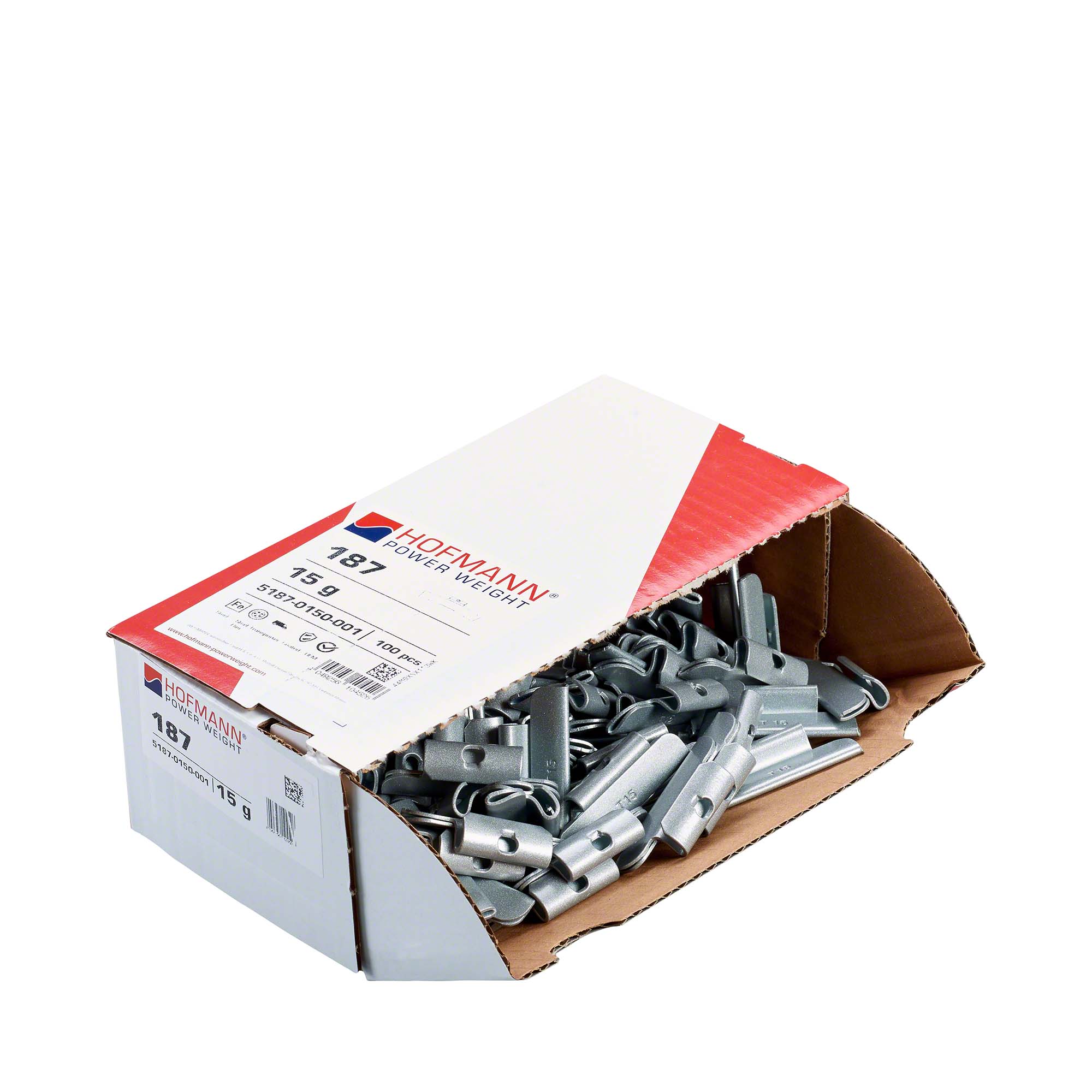 HOFMANN POWER WEIGHT-Schlaggewicht - Typ 187, 15g, Stahl, silber-5187-0150-001