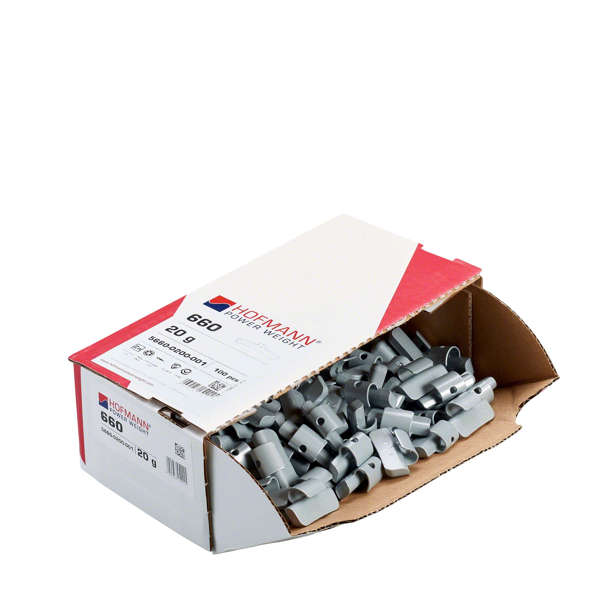 HOFMANN POWER WEIGHT-Schlaggewicht - Typ 660, 20 g, Zink, Silber-5660-0200-001