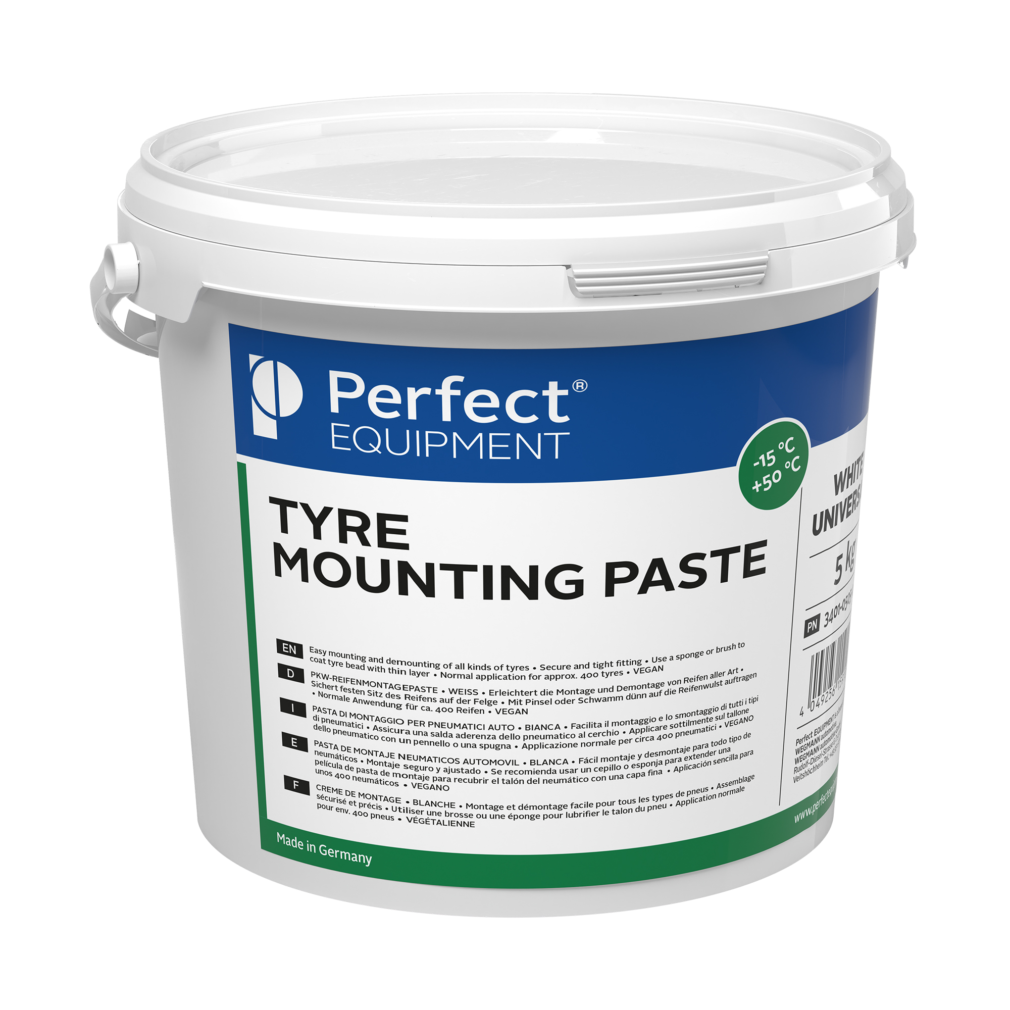 Perfect EQUIPMENT-Montagepaste - weiß, universal, 5kg-3401-0505-001