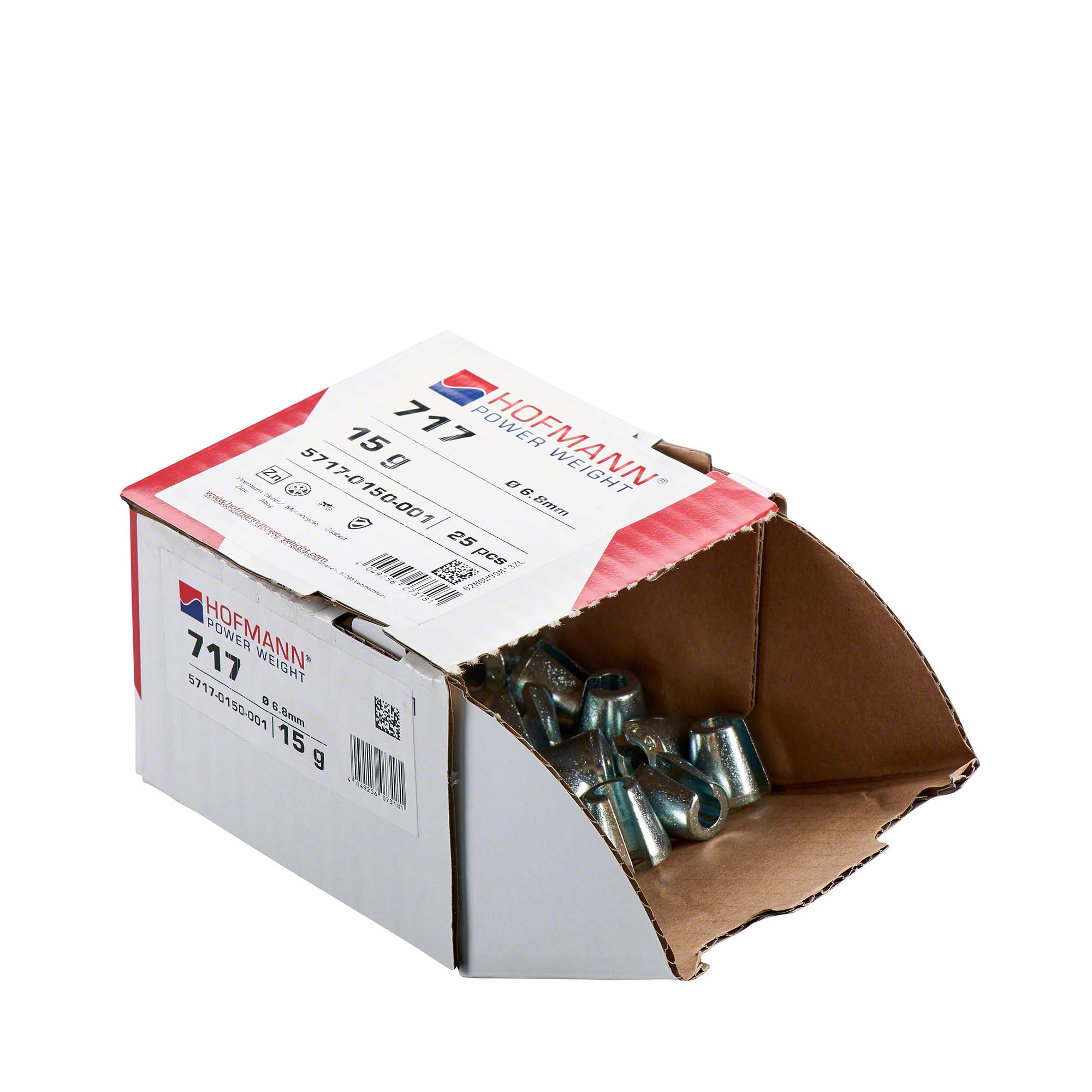 HOFMANN POWER WEIGHT-Speichengewicht - Typ 717, 15 g, Zink-5717-0150-001