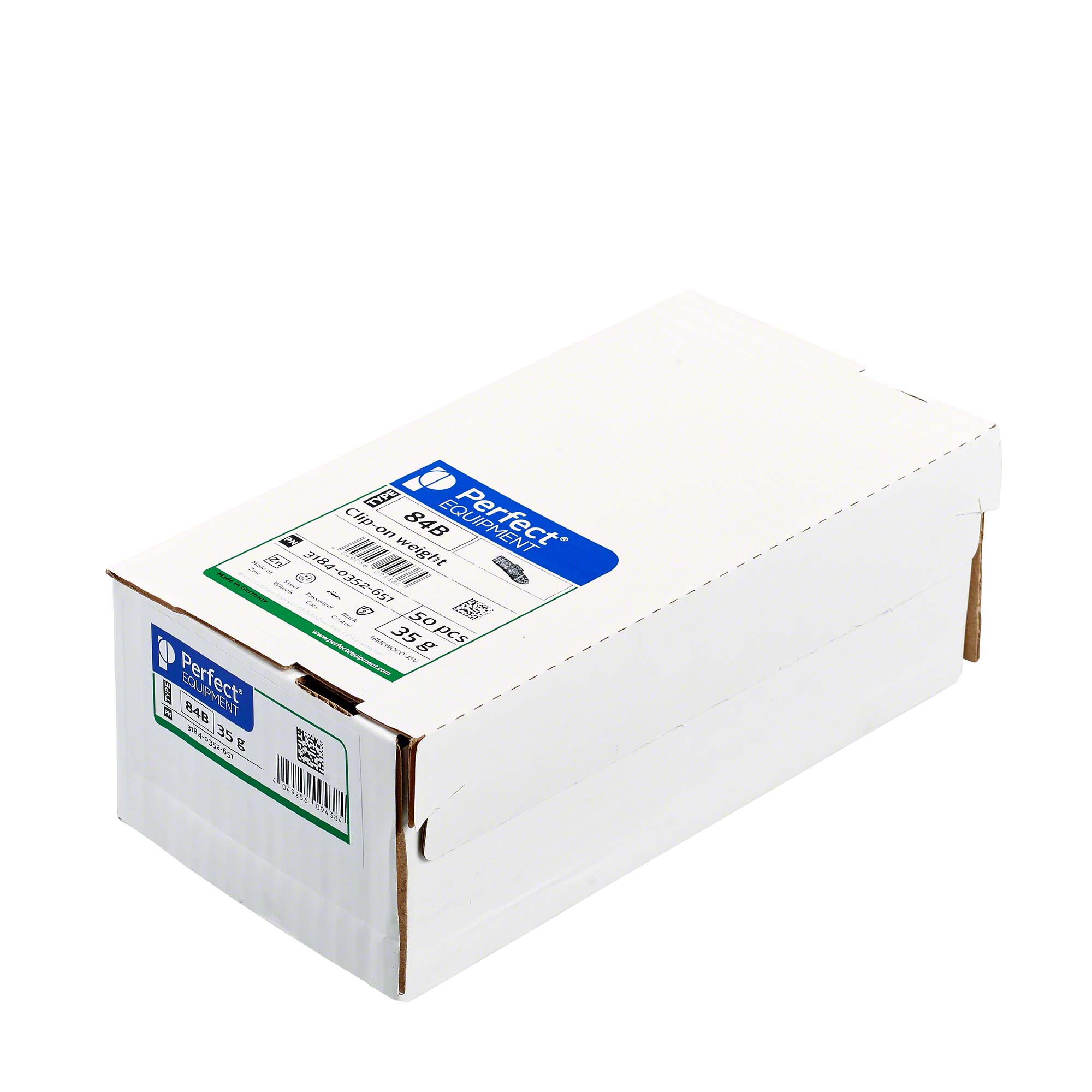 Perfect EQUIPMENT-Schlaggewicht - Typ 84B, 35g, Zink, schwarz-3184-0352-651