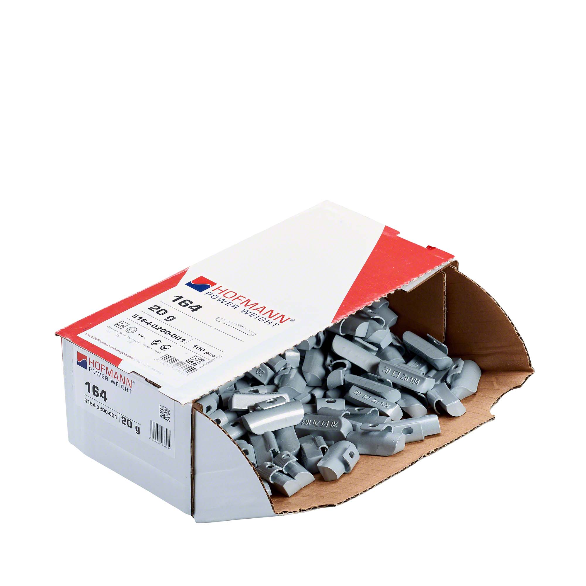HOFMANN POWER WEIGHT-Schlaggewicht - Typ 164, 20g, Zink, silber-5164-0200-001