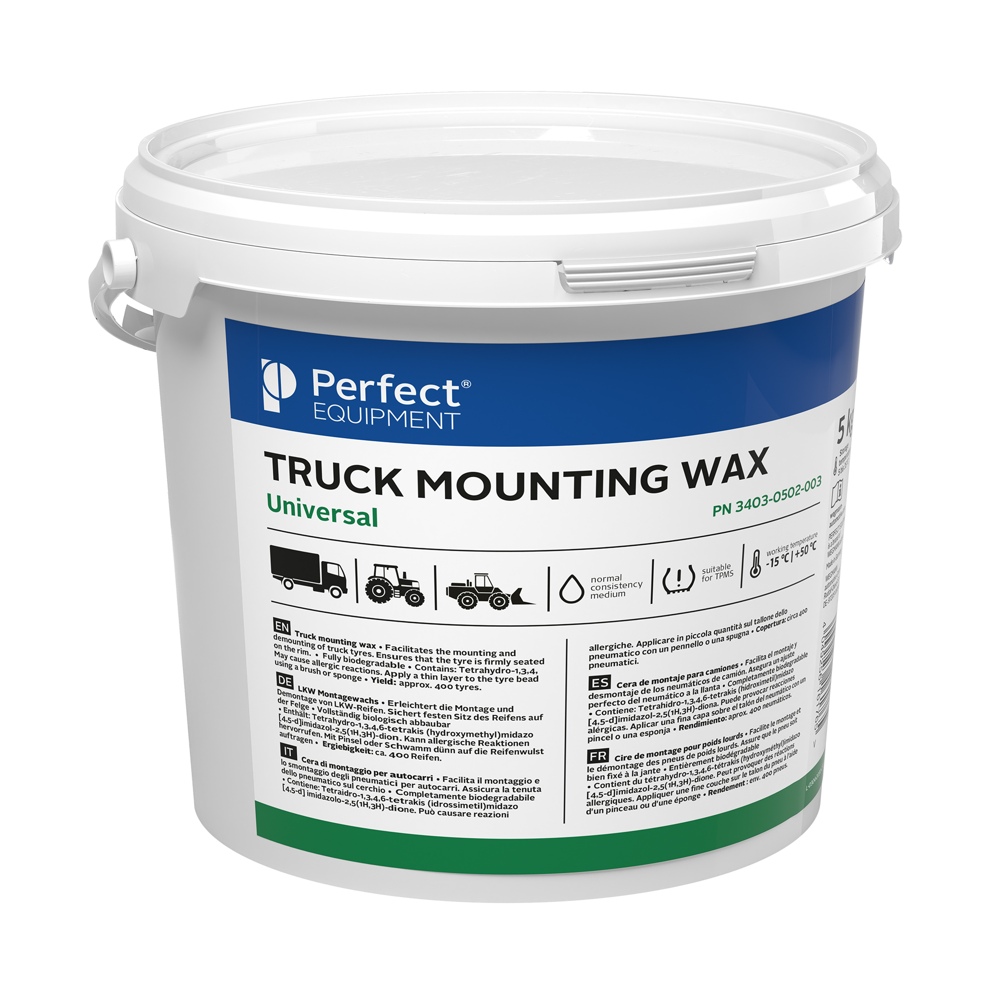 Pâte de montage de pneus 5 kg camion Perfect Equipment