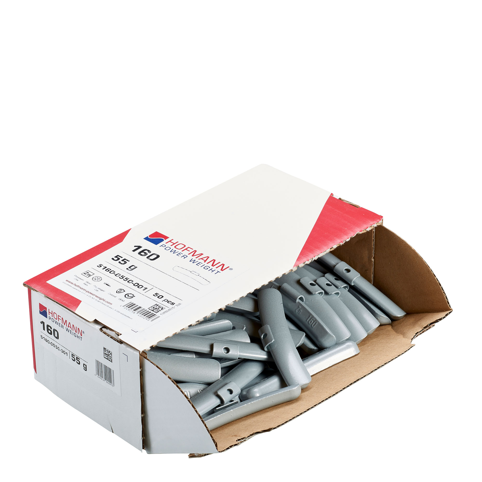 HOFMANN POWER WEIGHT-Schlaggewicht - Typ 160, 55g, Zink, silber-5160-0550-001