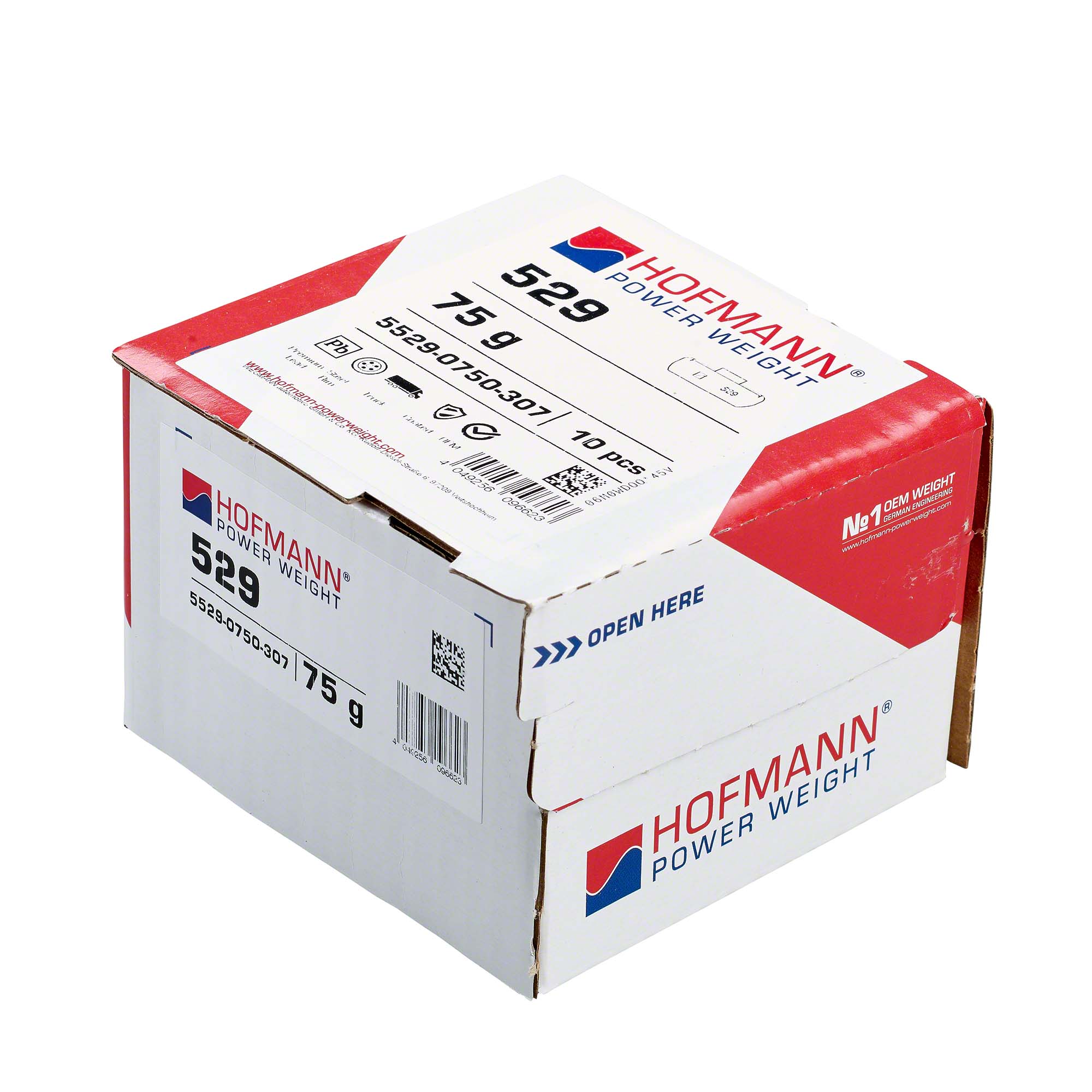 HOFMANN POWER WEIGHT-Schlaggewicht - Typ 529, 75g, Blei, silber-5529-0750-307